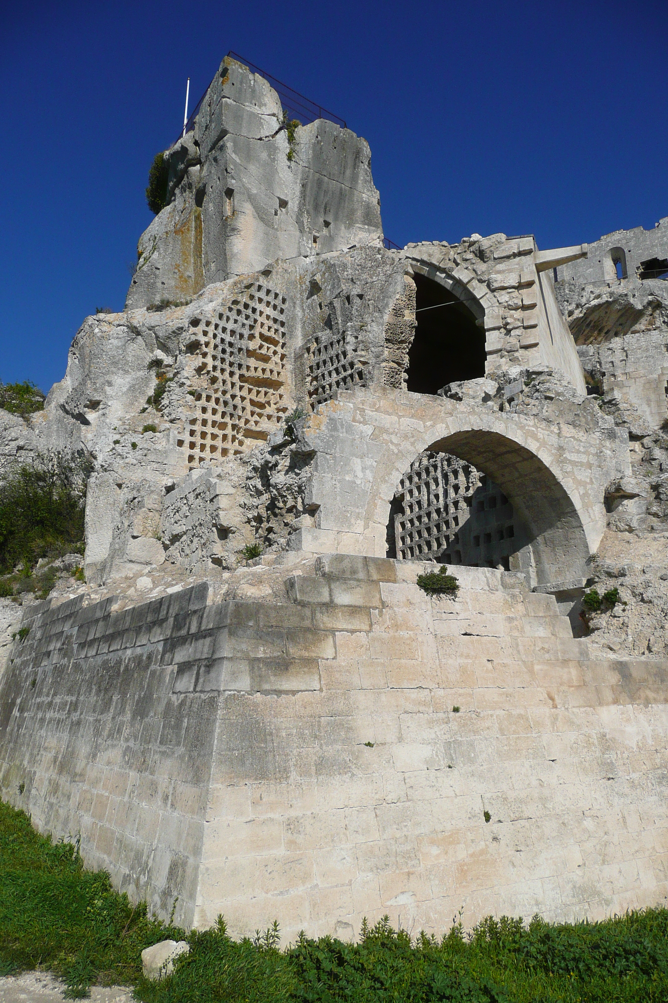 Photo France Baux de Provence Château des Baux de Provence 2008-04 20