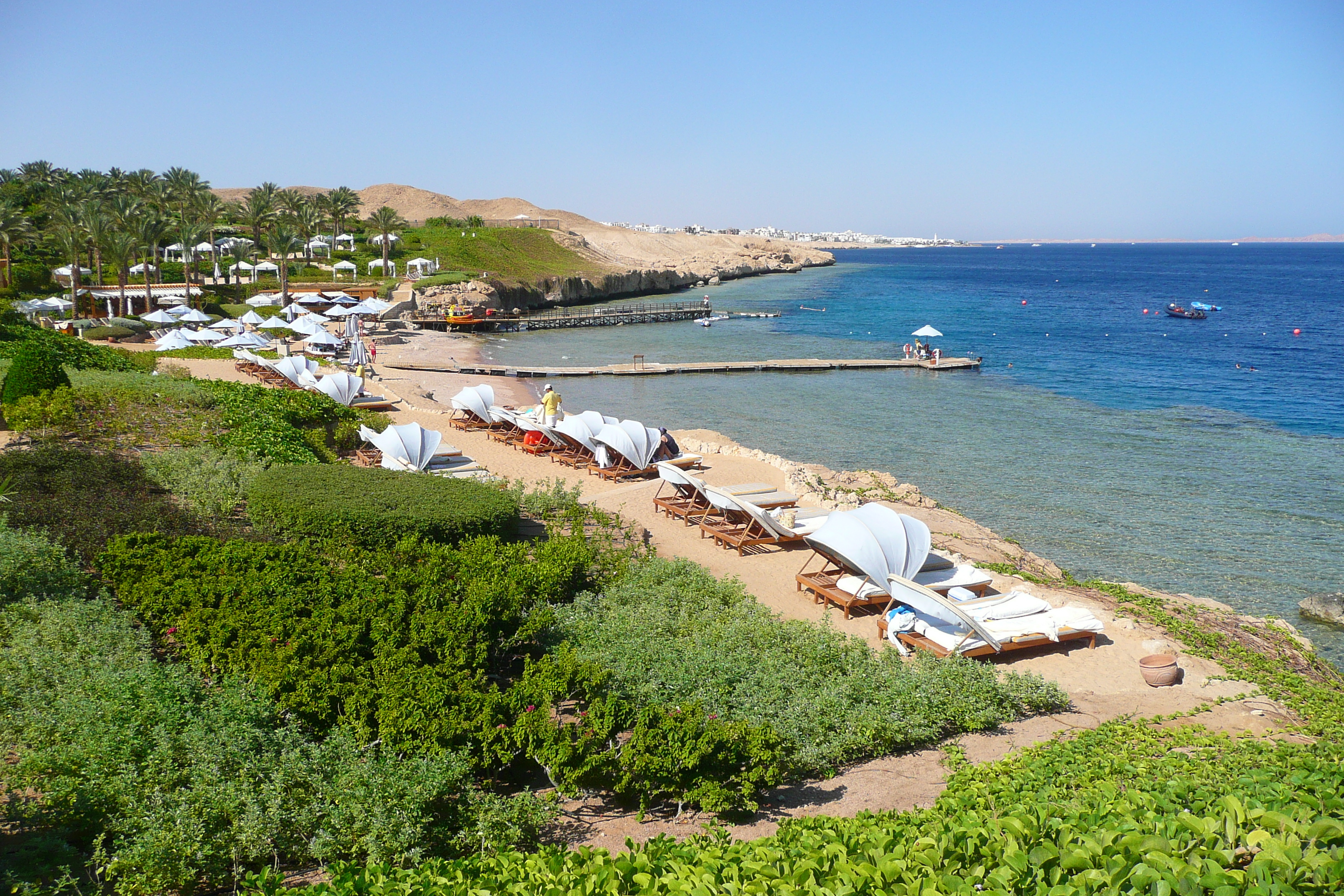 Photo Égypte Sharm el Sheikh Hotel Four Seasons Plage du Four Seasons 2008-06 27