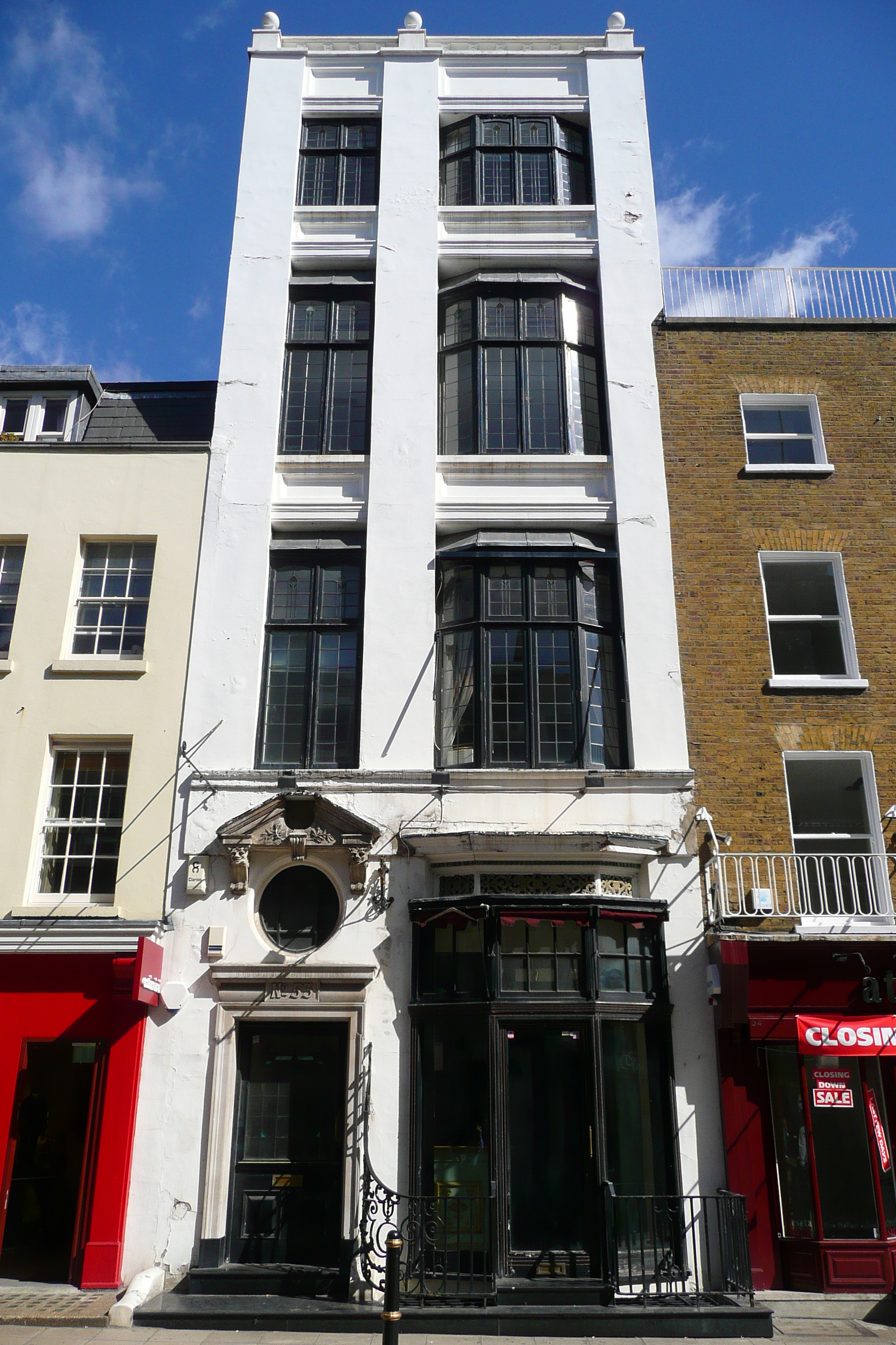 Photo Royaume-Uni Londres Rue South Molton 2007-09 19