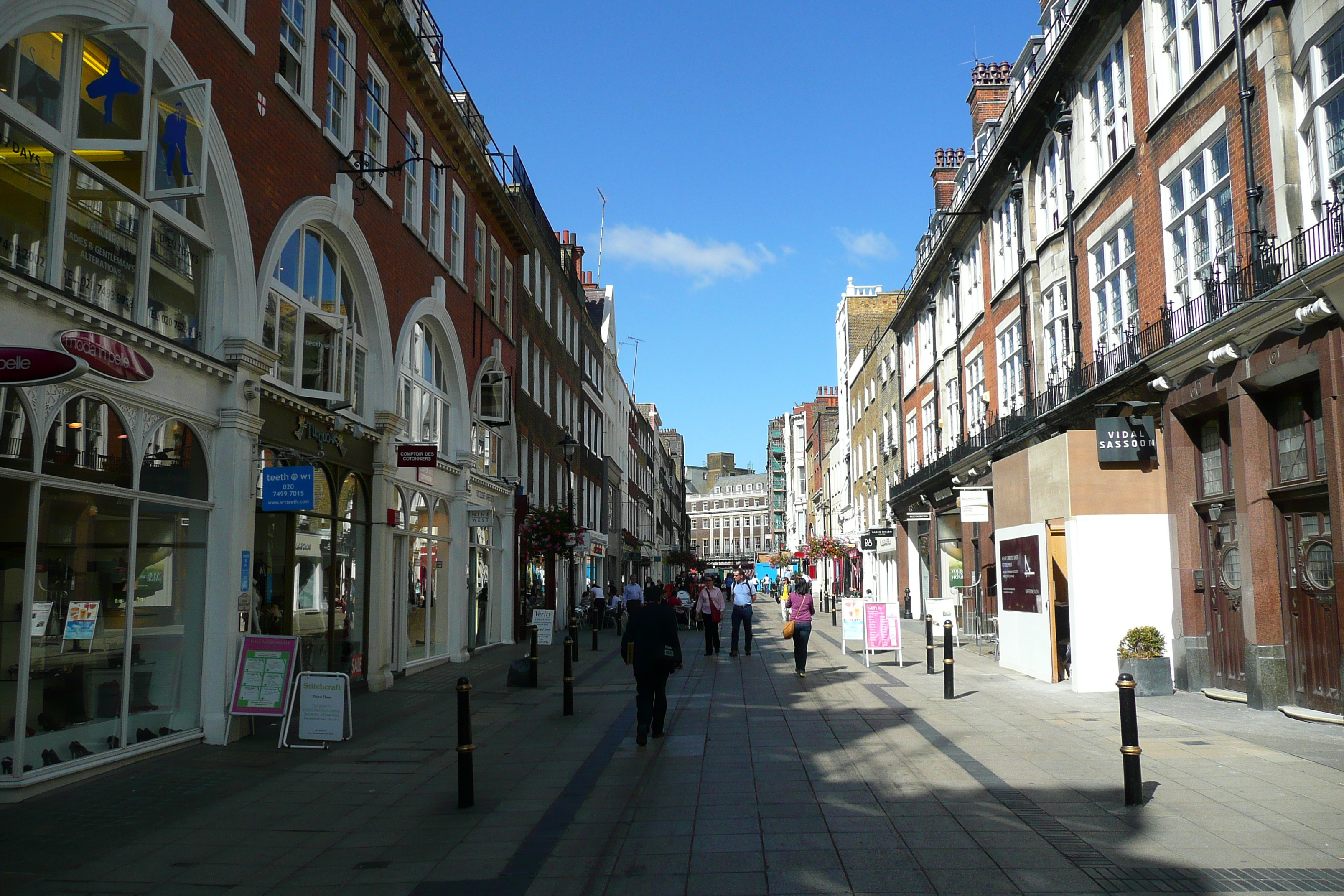 Photo Royaume-Uni Londres Rue South Molton 2007-09 6