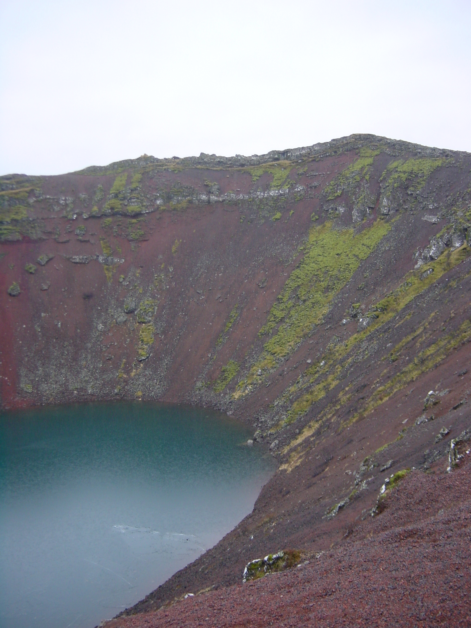 Photo Islande Cratère de Kerid 2003-03 1