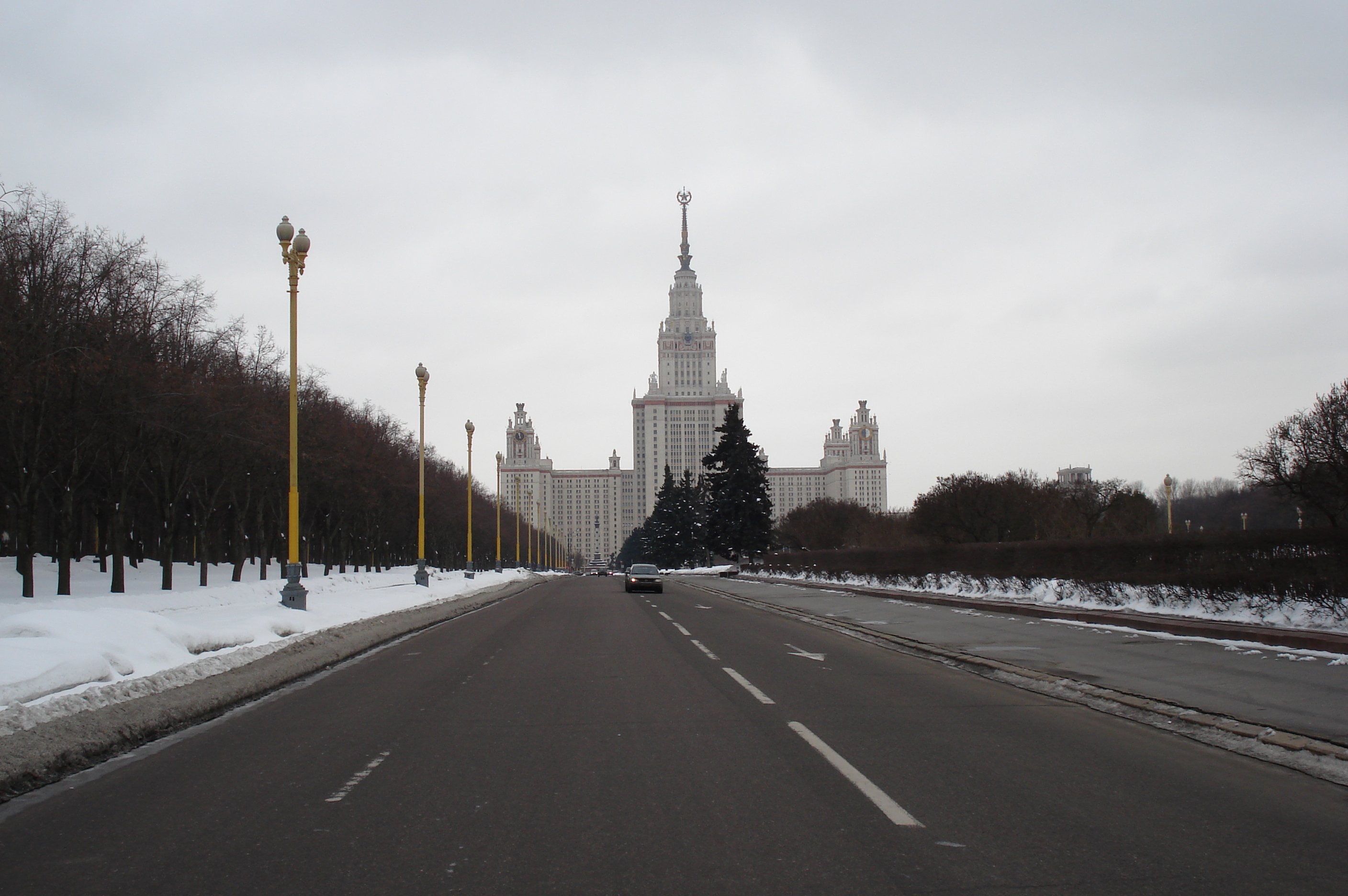 Photo Russie Moscou Université de Moscou 2006-03 19