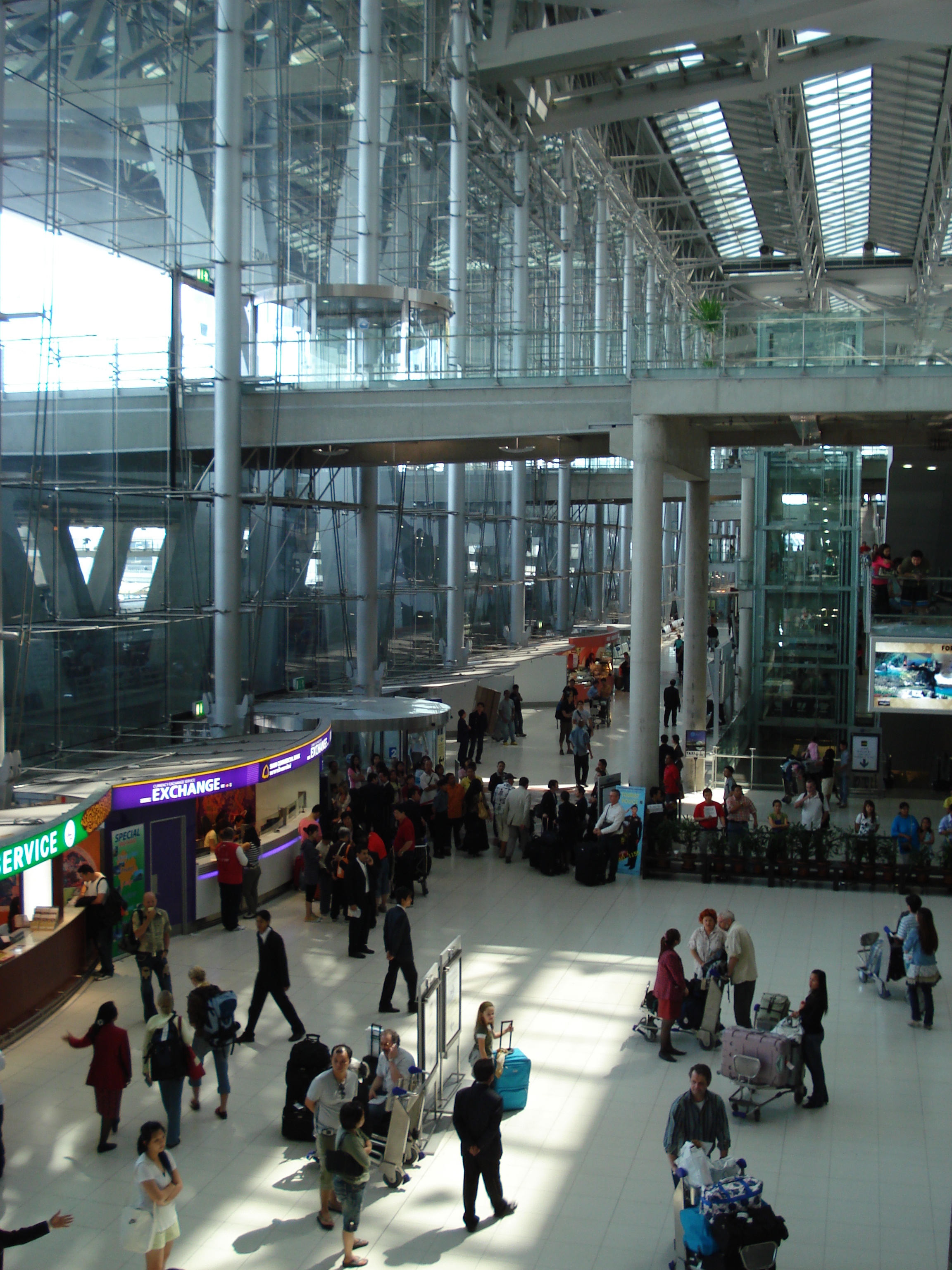 Photo Thaïlande Bangkok Aéroport Suvarnabhumi 2007-02 86