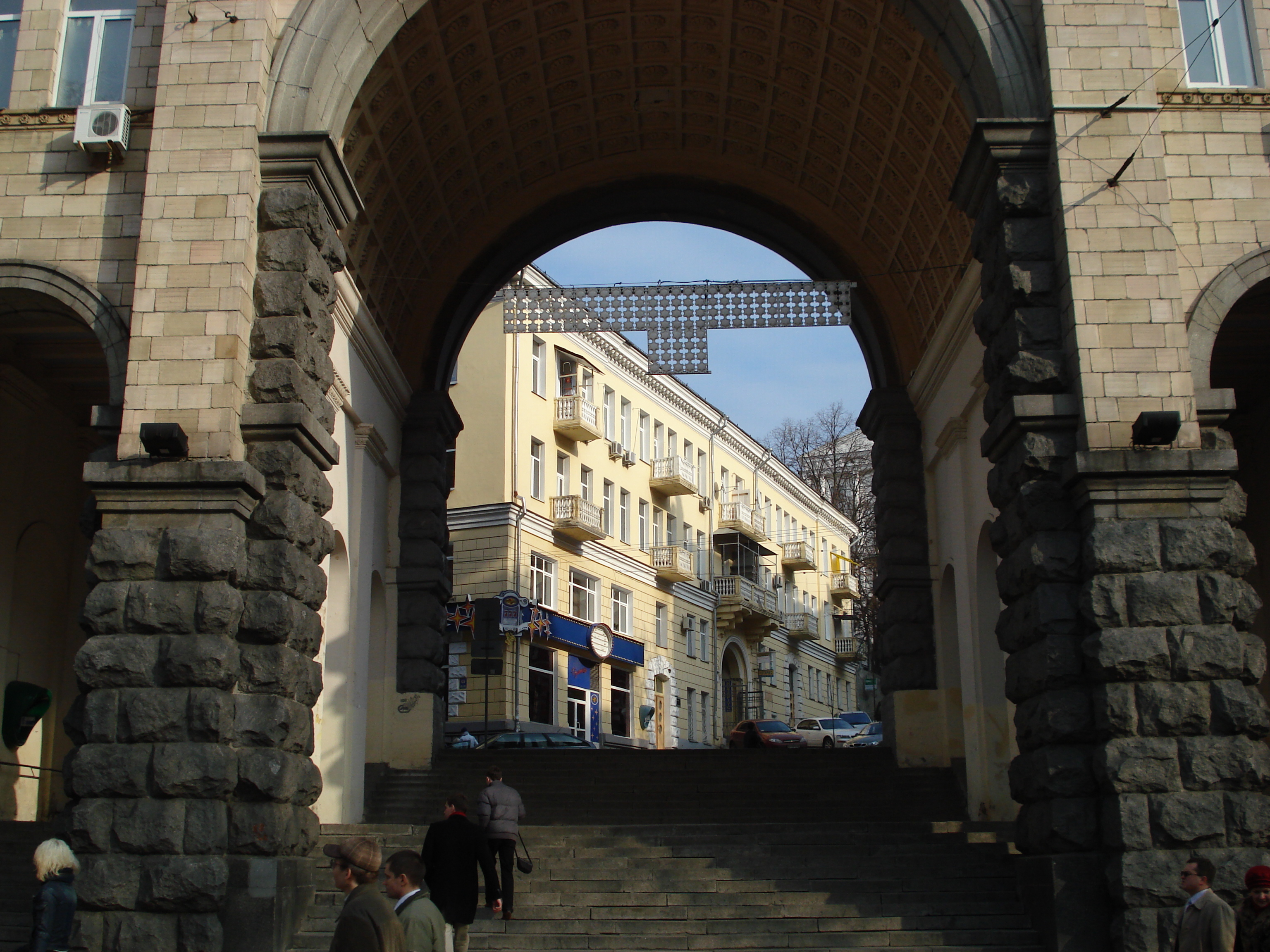 Photo Ukraine Kiev Rue Kreschatyk 2007-03 17