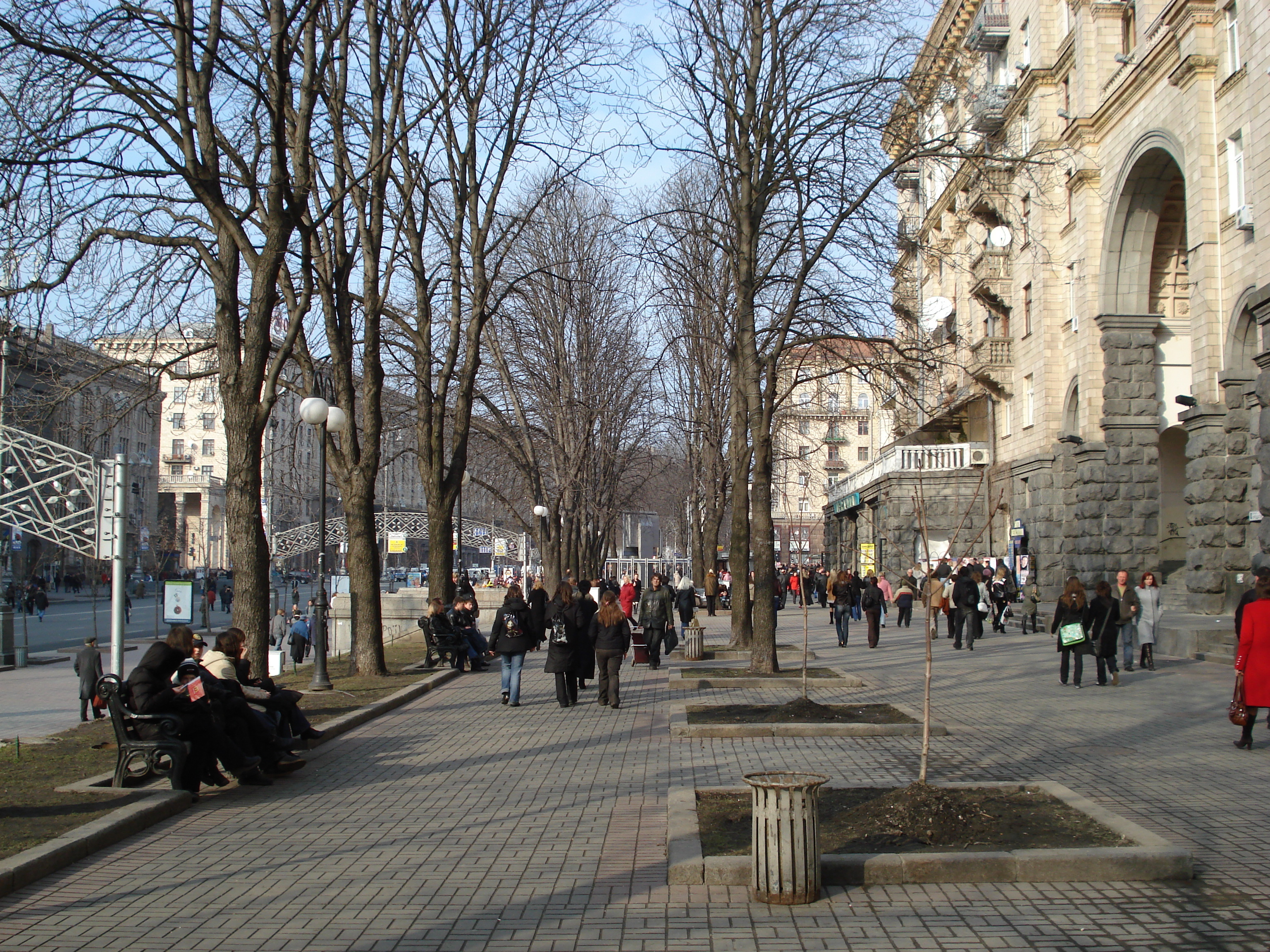 Photo Ukraine Kiev Rue Kreschatyk 2007-03 64