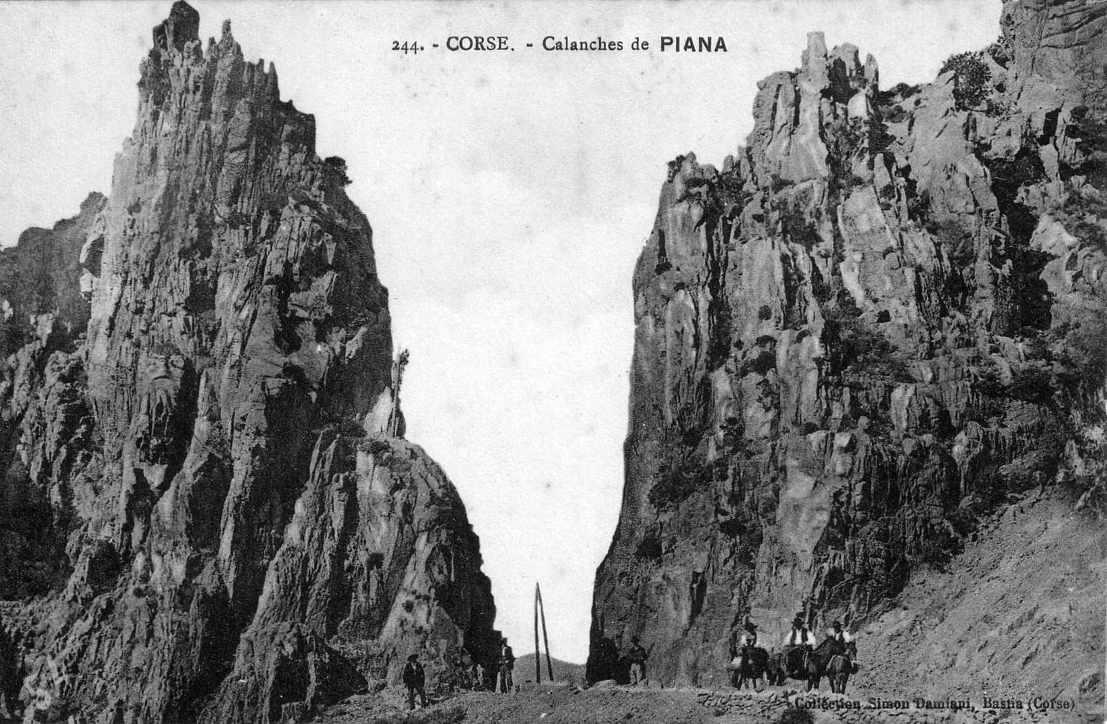 Photo France Corse Cartes postales anciennes 1900-01 157