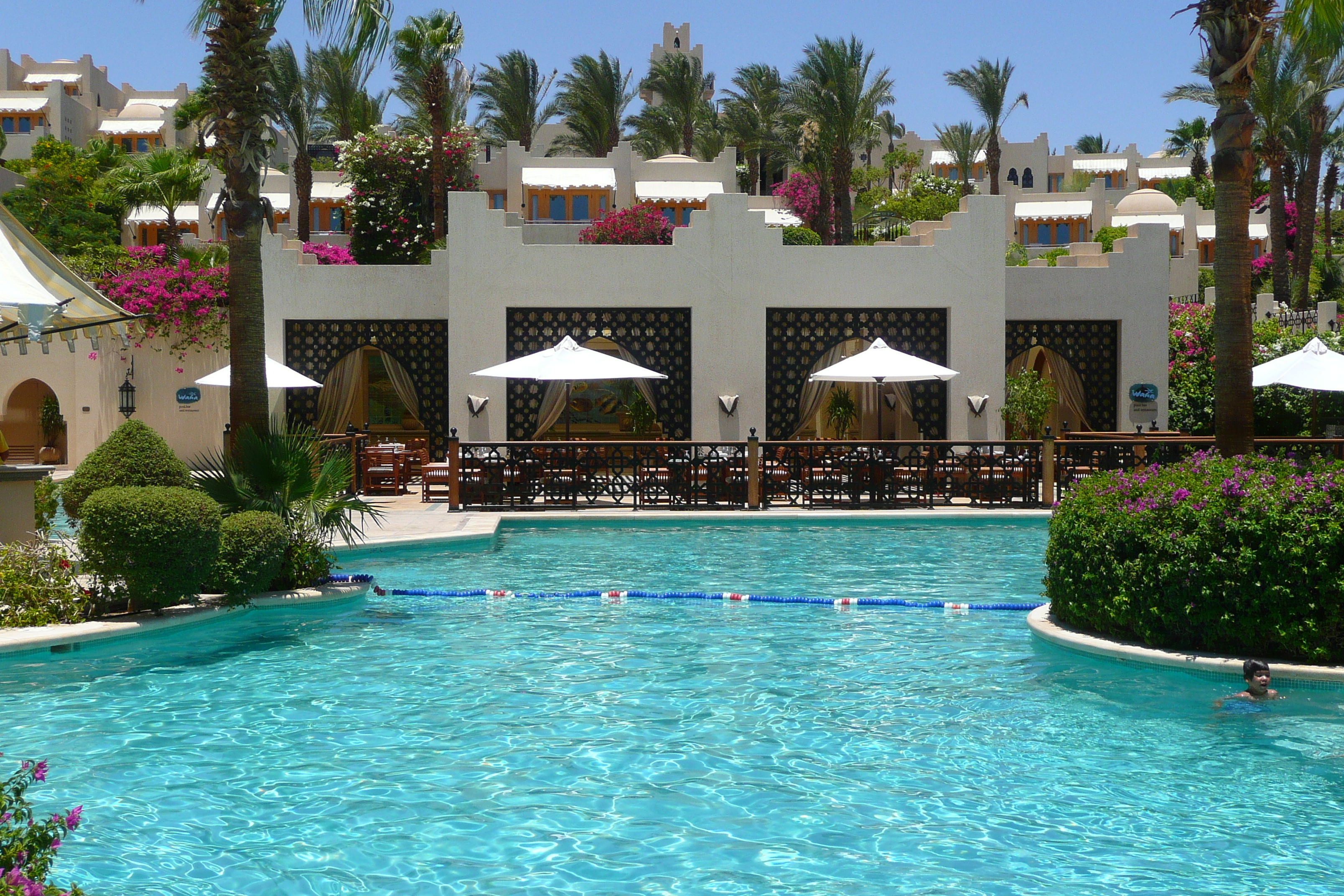 Photo Égypte Sharm el Sheikh Hotel Four Seasons Piscine Four Seasons Al Waha 2008-06 3