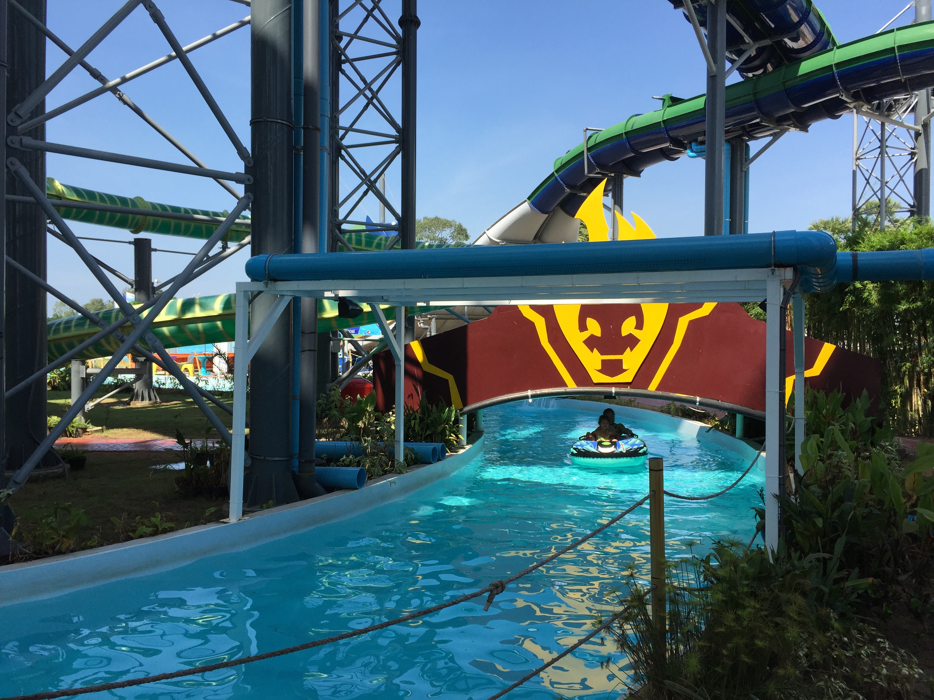 Photo Thaïlande Pattaya Parc aquatique Cartoon Network Amazone 2014-12 139