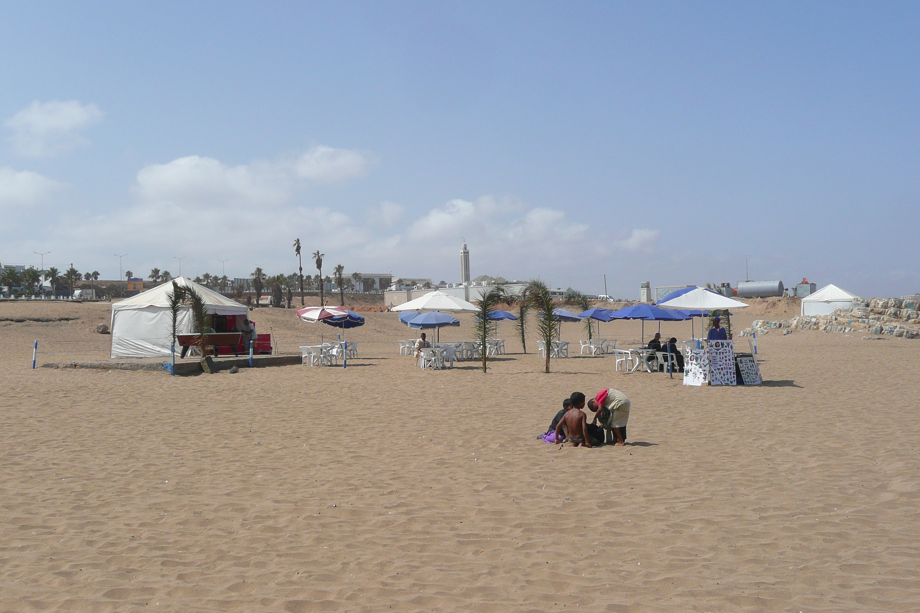 Photo Maroc Casablanca Plage de Casablanca 2008-07 16