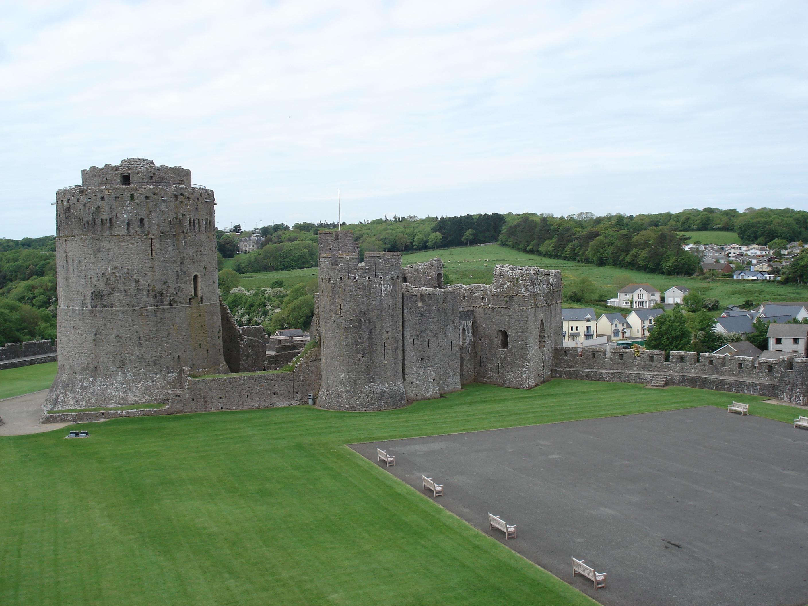 Photo Royaume-Uni Pembrokeshire Pembroke Castle 2006-05 28