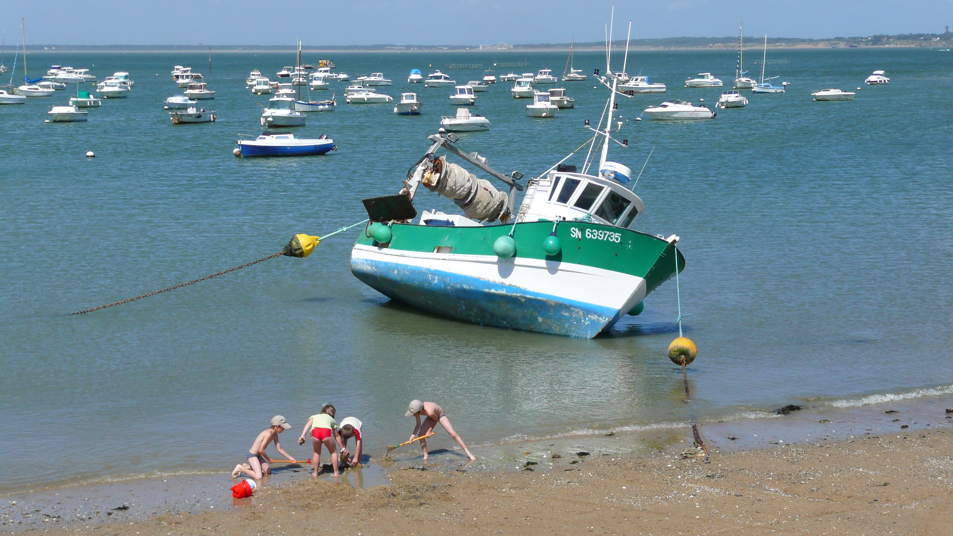 Photo France La Plaine sur mer Port de la gravette 2007-07 0
