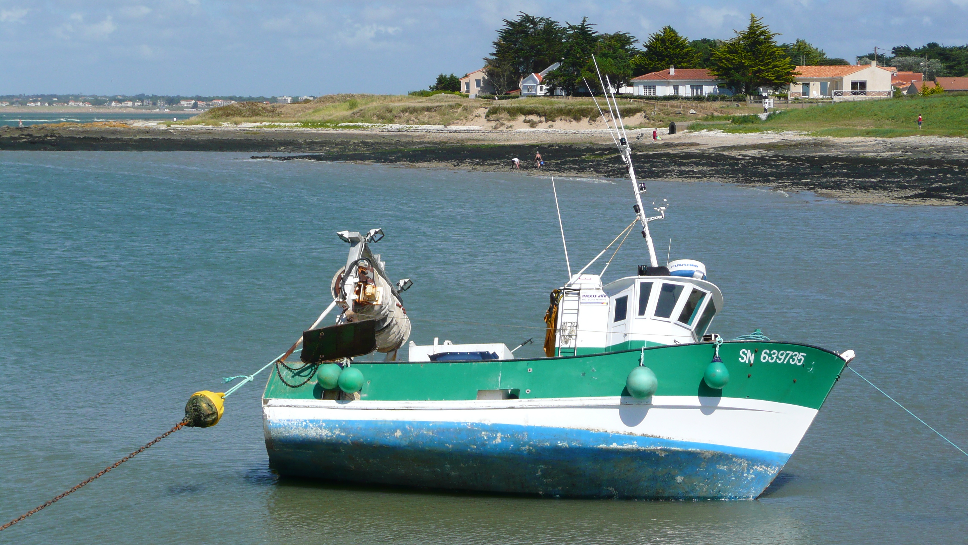 Photo France La Plaine sur mer Port de la gravette 2007-07 18