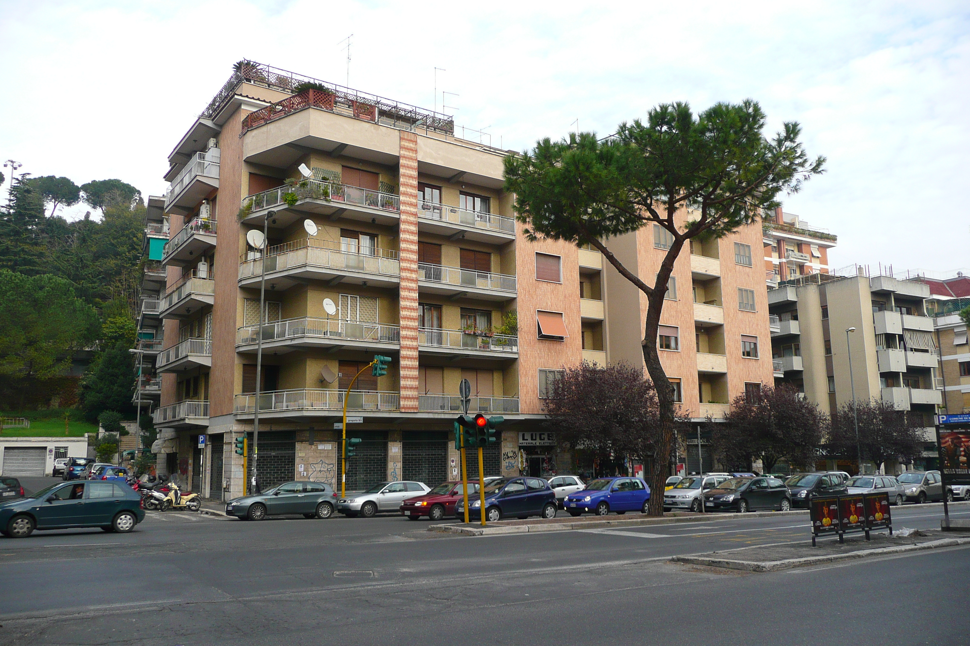 Photo Italie Rome rue Gregorio VII 2007-11 44