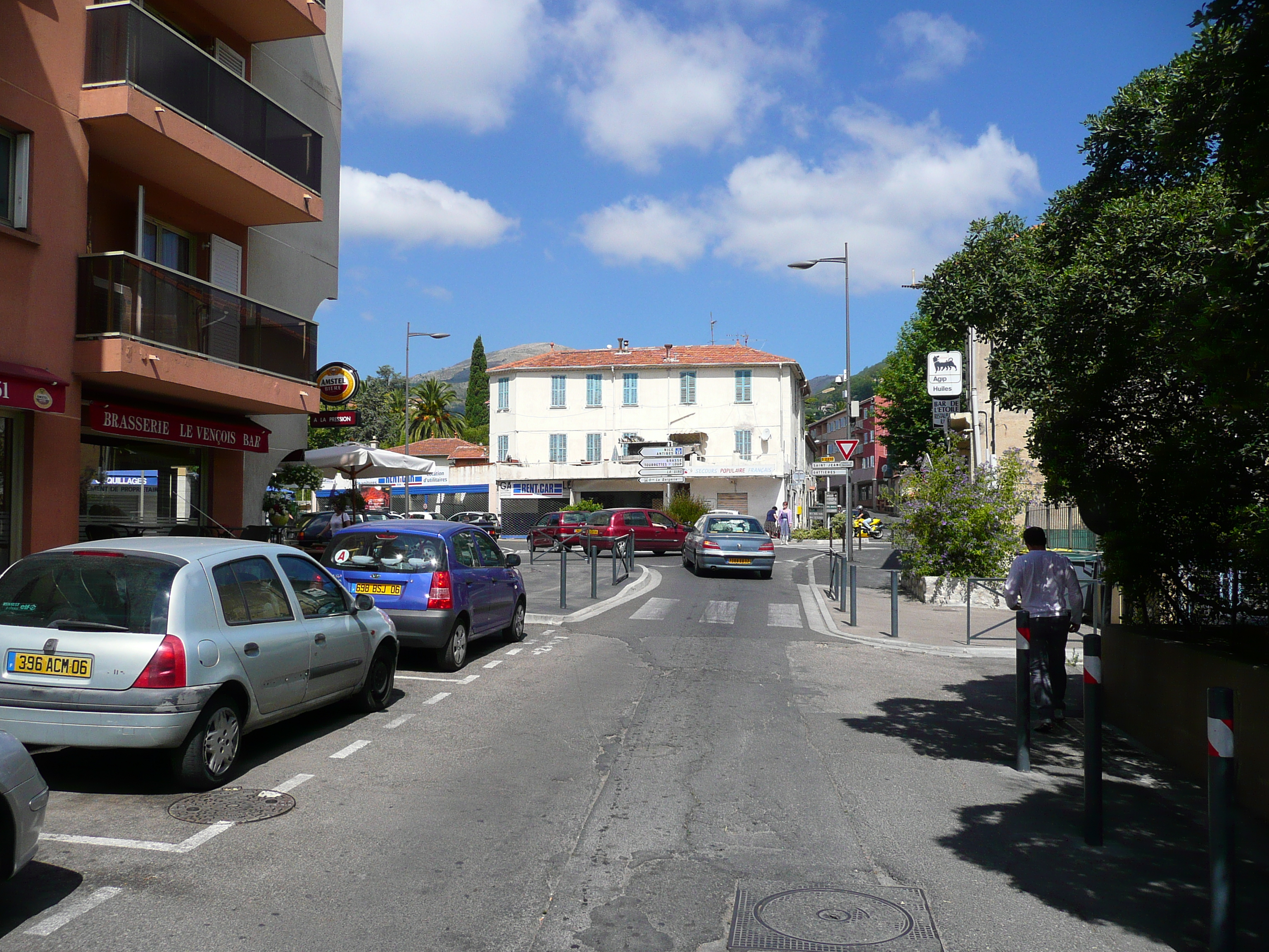 Photo France Vence Avenue H. Isnard 2007-07 31