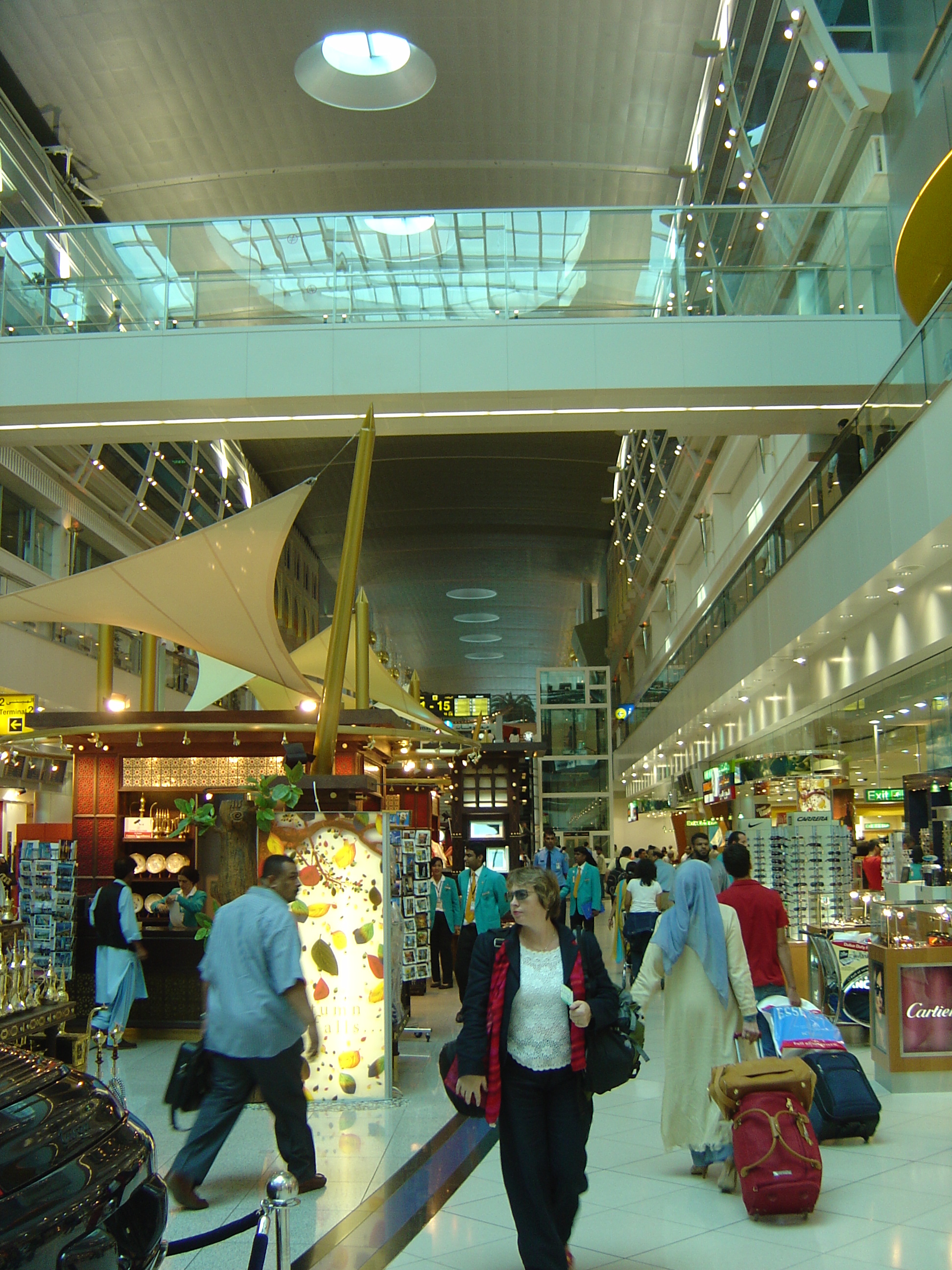 Photo Émirats arabes unis Dubai Aéroport international de Dubai 2005-09 1