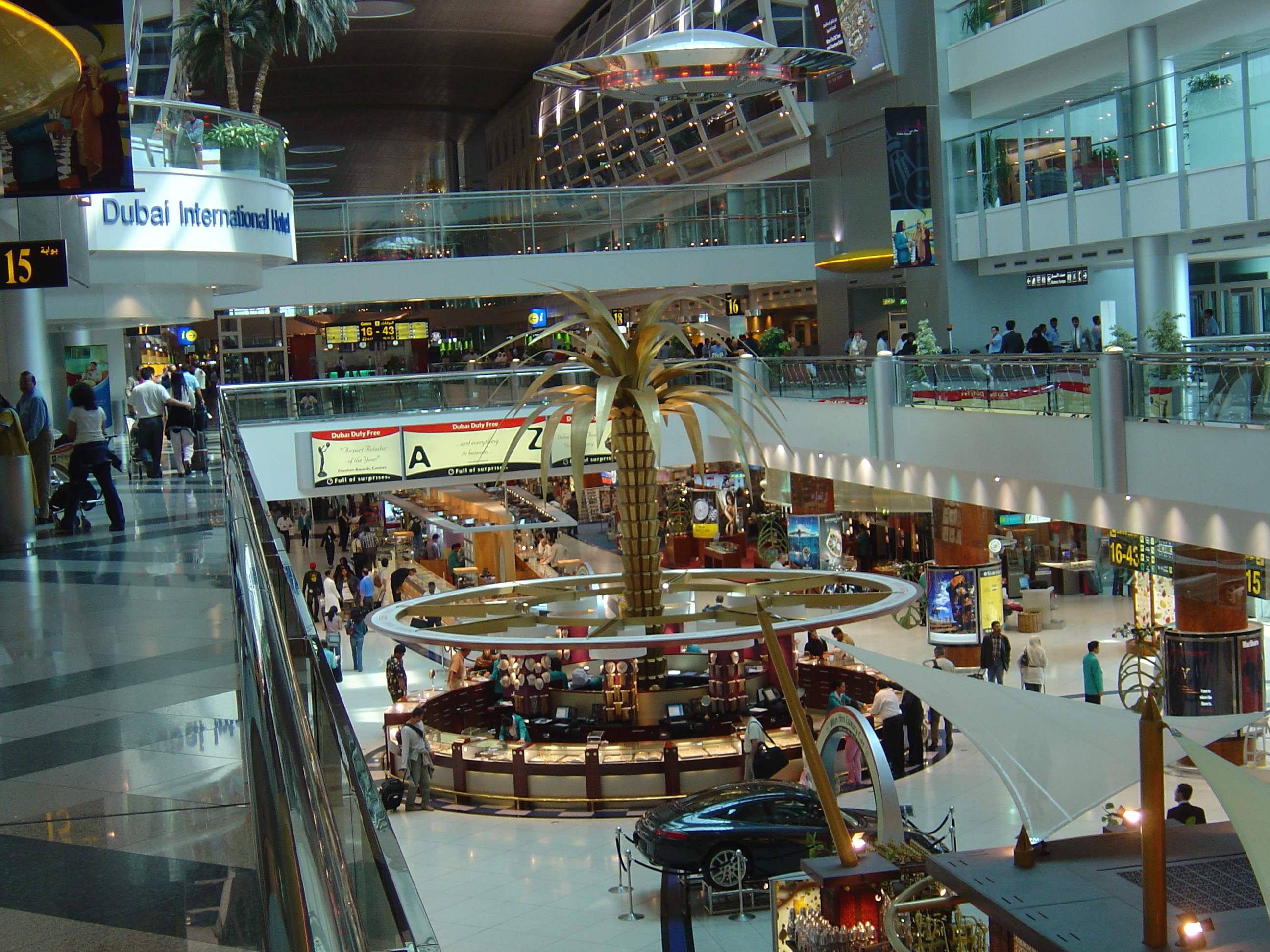 Photo Émirats arabes unis Dubai Aéroport international de Dubai 2005-09 5
