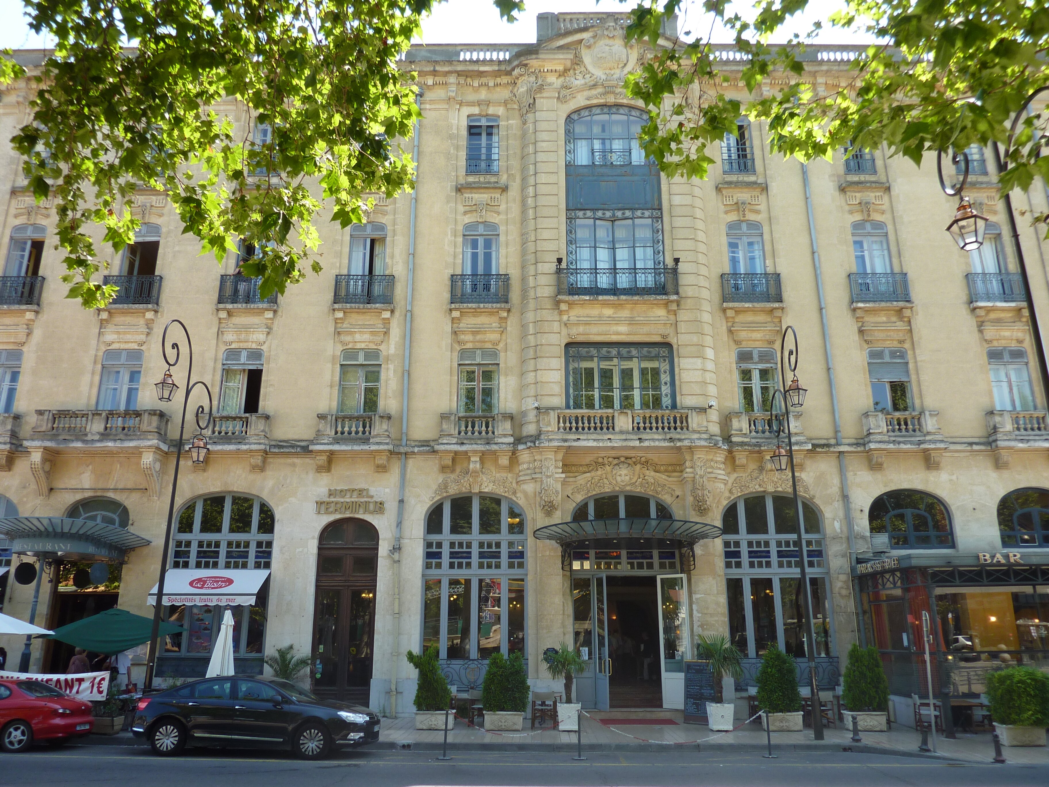 Photo France Carcassonne Hotel Terminus 2009-07 14
