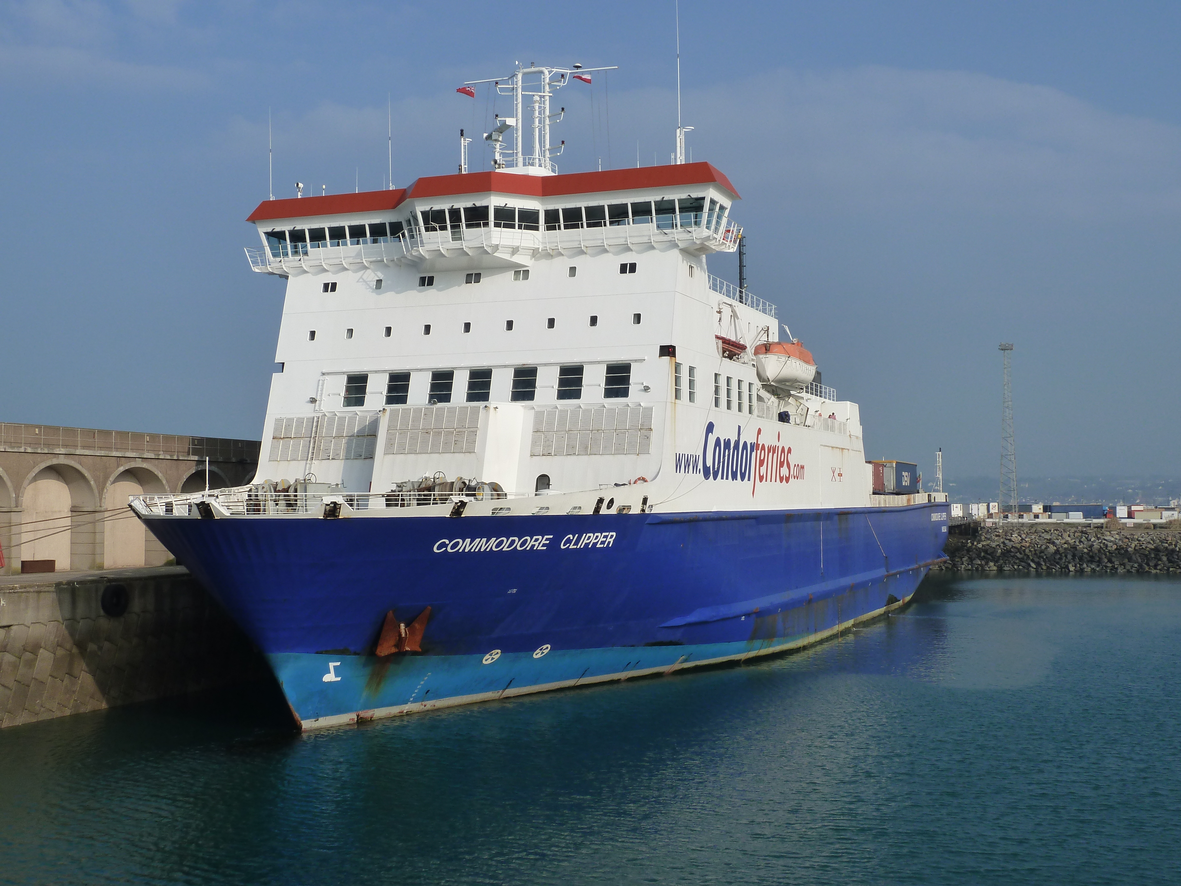 Photo France Bateau de Saint Malo à Jersey 2010-04 23