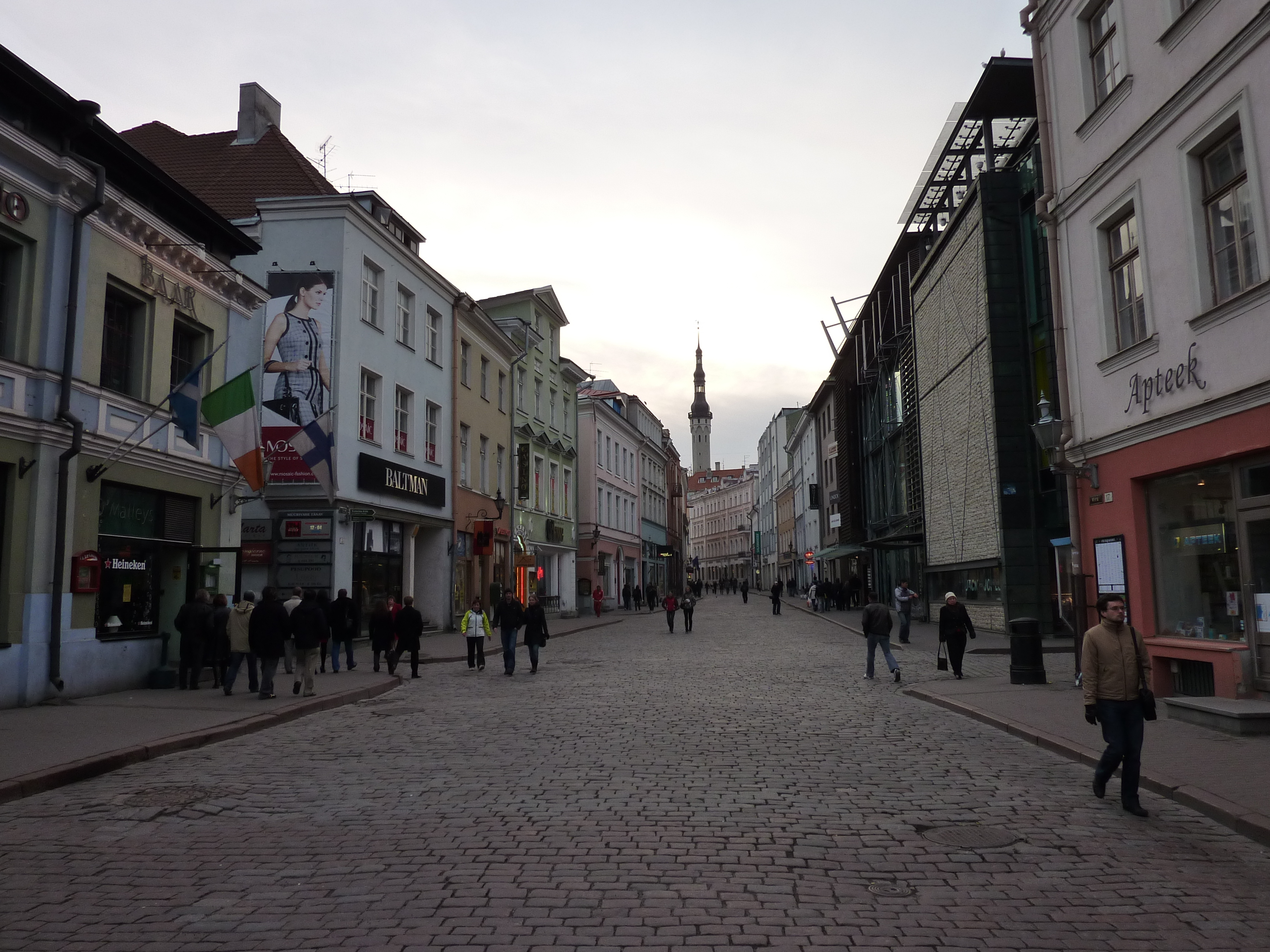 Photo Estonie Tallinn Centre historique de Tallinn 2009-04 11