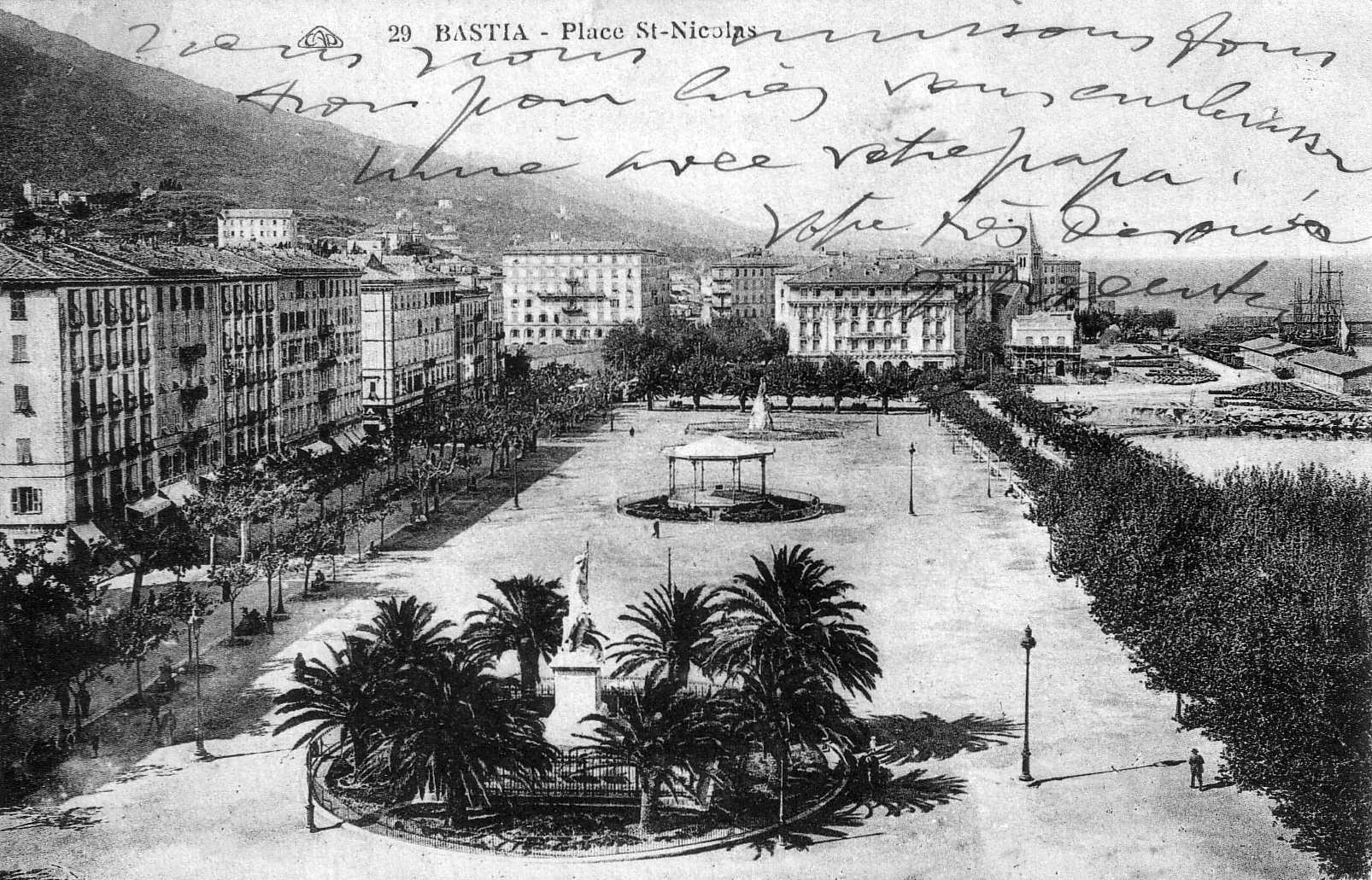 Photo France Corse Cartes postales anciennes Bastia 1900-01 99