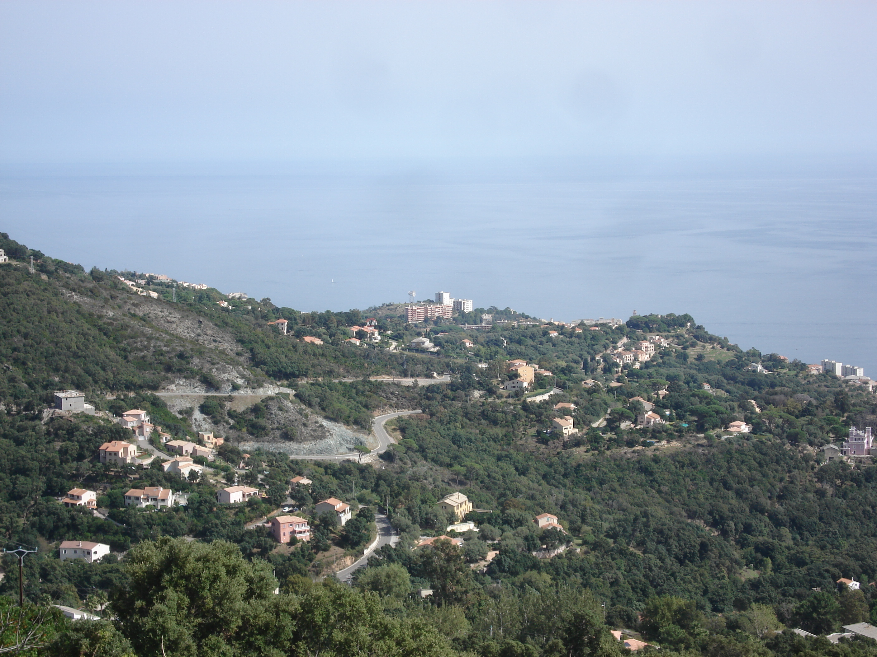 Photo France Corse Bastia to Saint Florent Road 2006-09 19