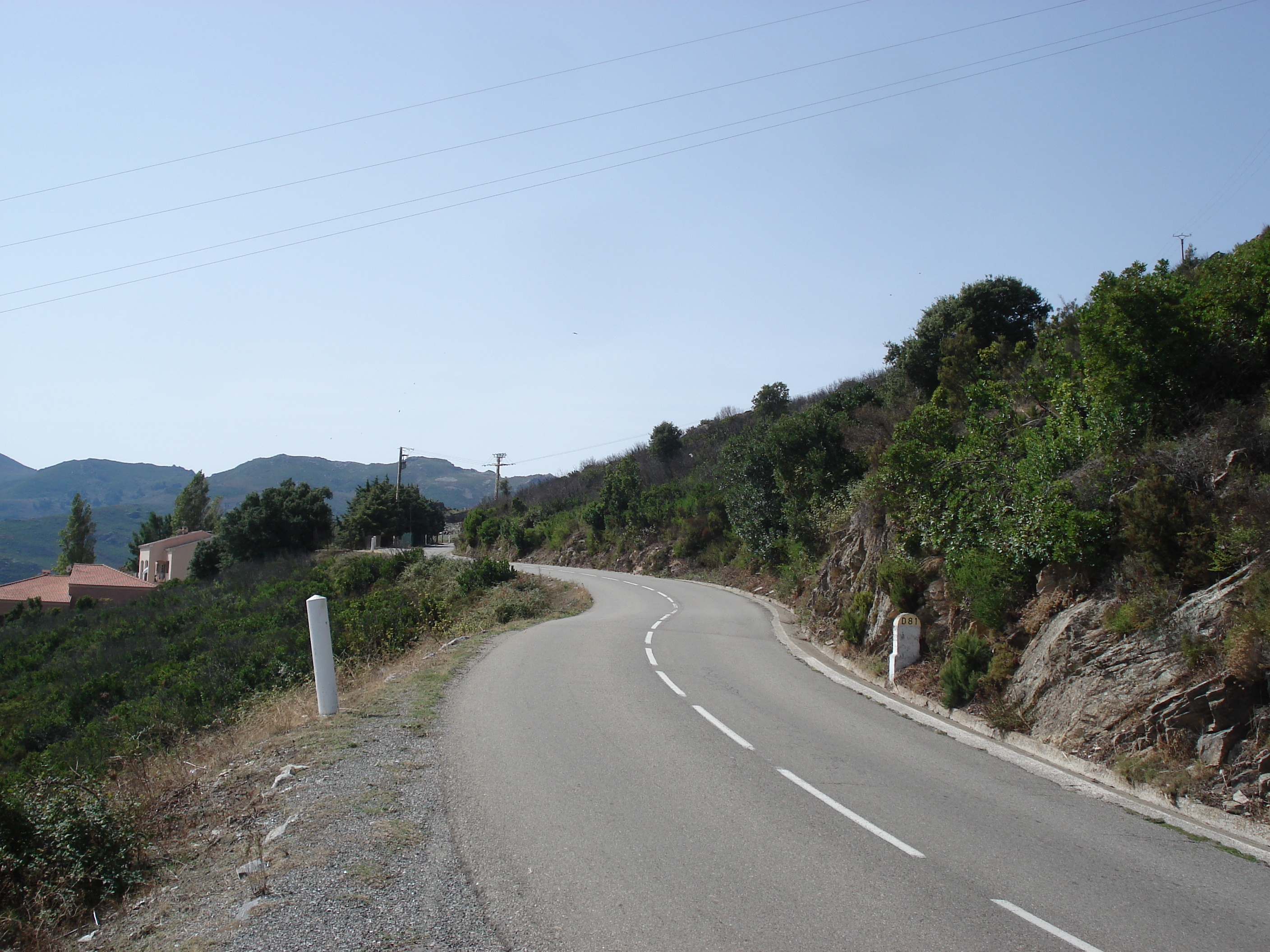 Photo France Corse Bastia to Saint Florent Road 2006-09 24