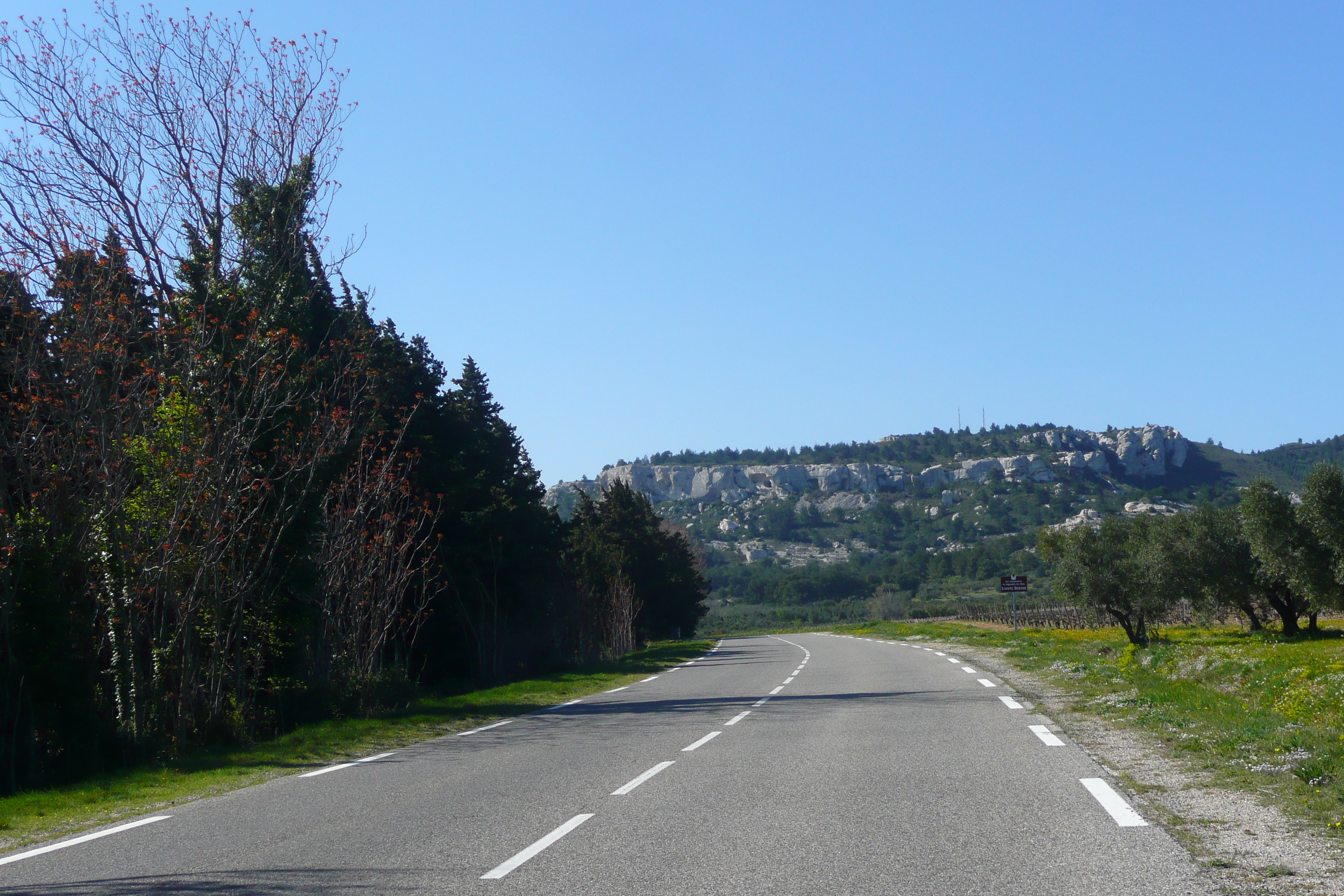 Photo France Provence route de Mouries aux Baux de Provence 2008-04 11
