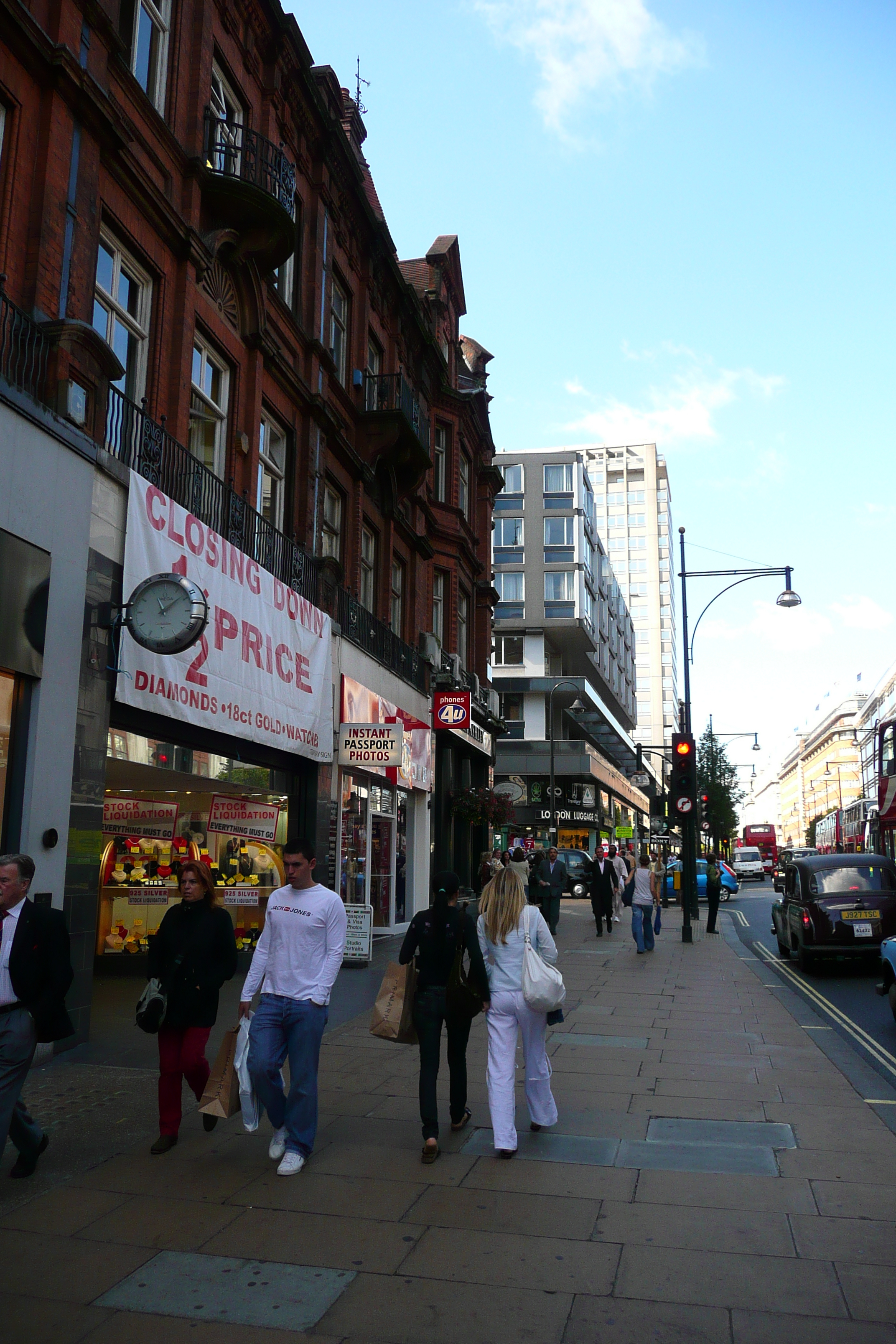 Photo Royaume-Uni Londres Rue Oxford 2007-09 163