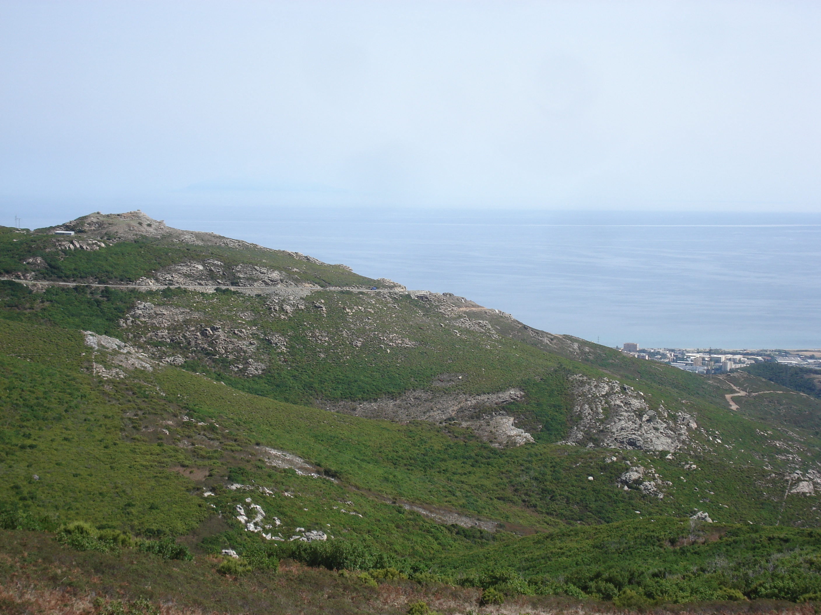 Photo France Corse Bastia to Saint Florent Road 2006-09 27