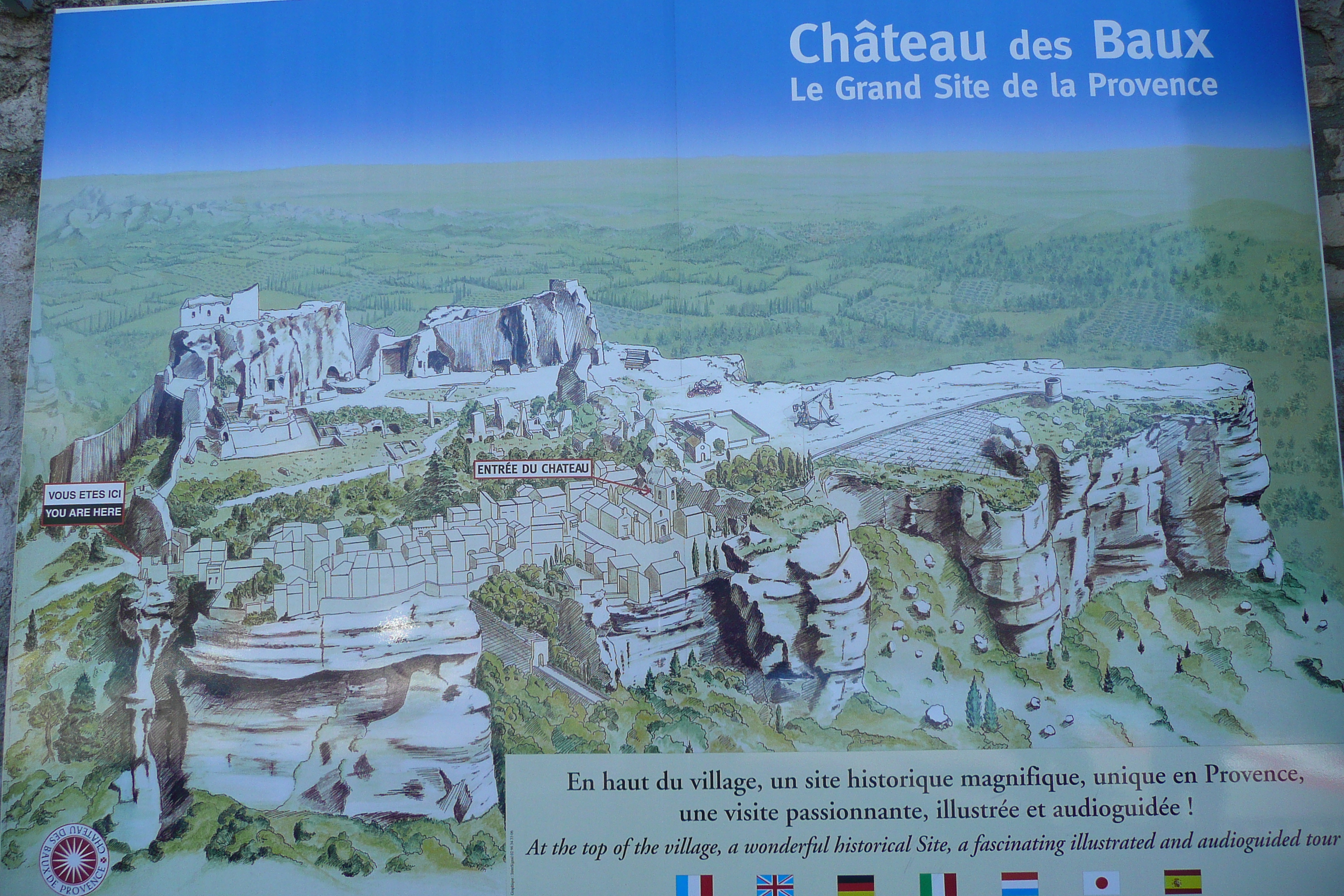 Photo France Baux de Provence Château des Baux de Provence 2008-04 10