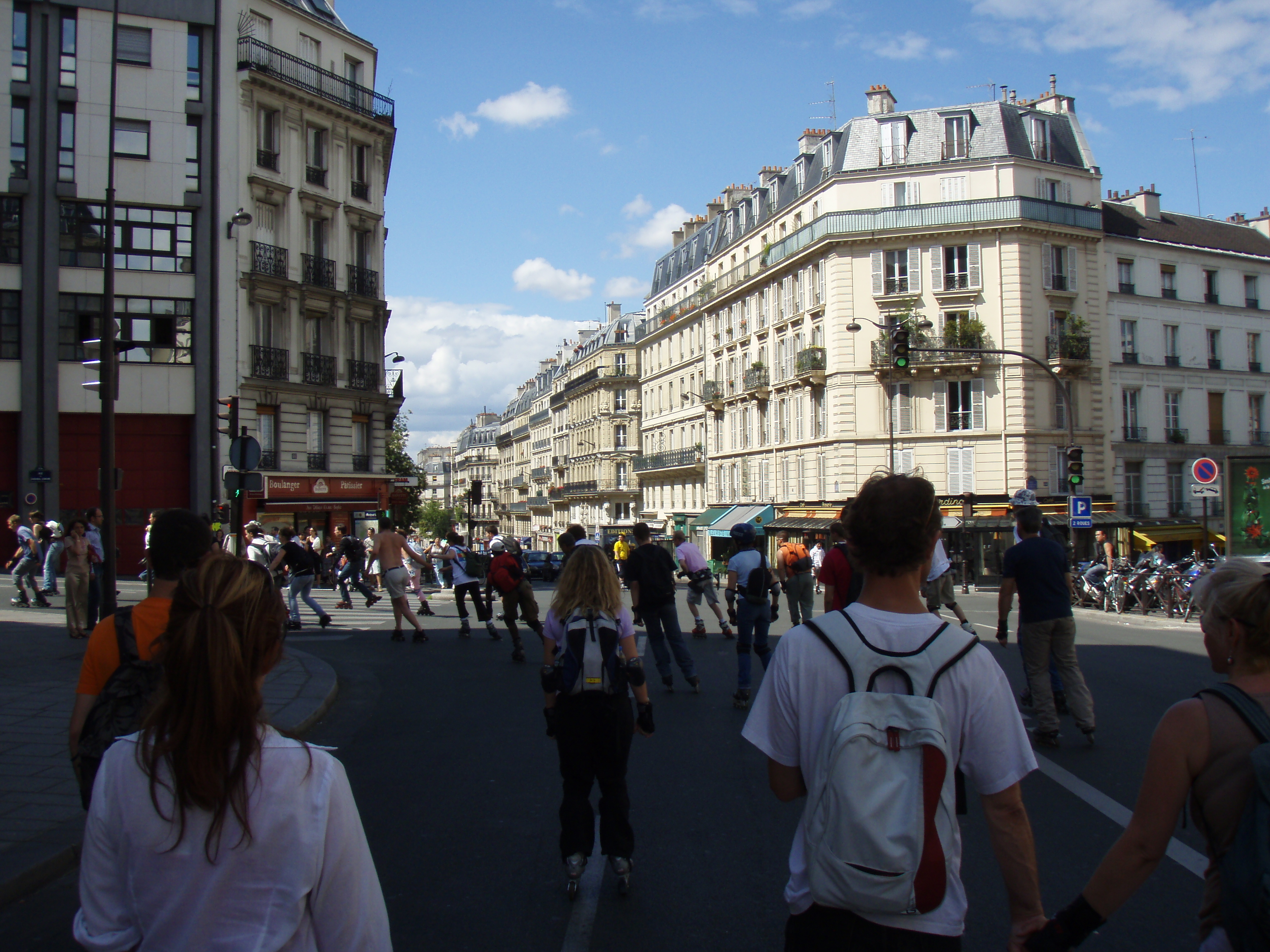 Photo France Paris Randonnée Roller et Coquillages 2007-07 119