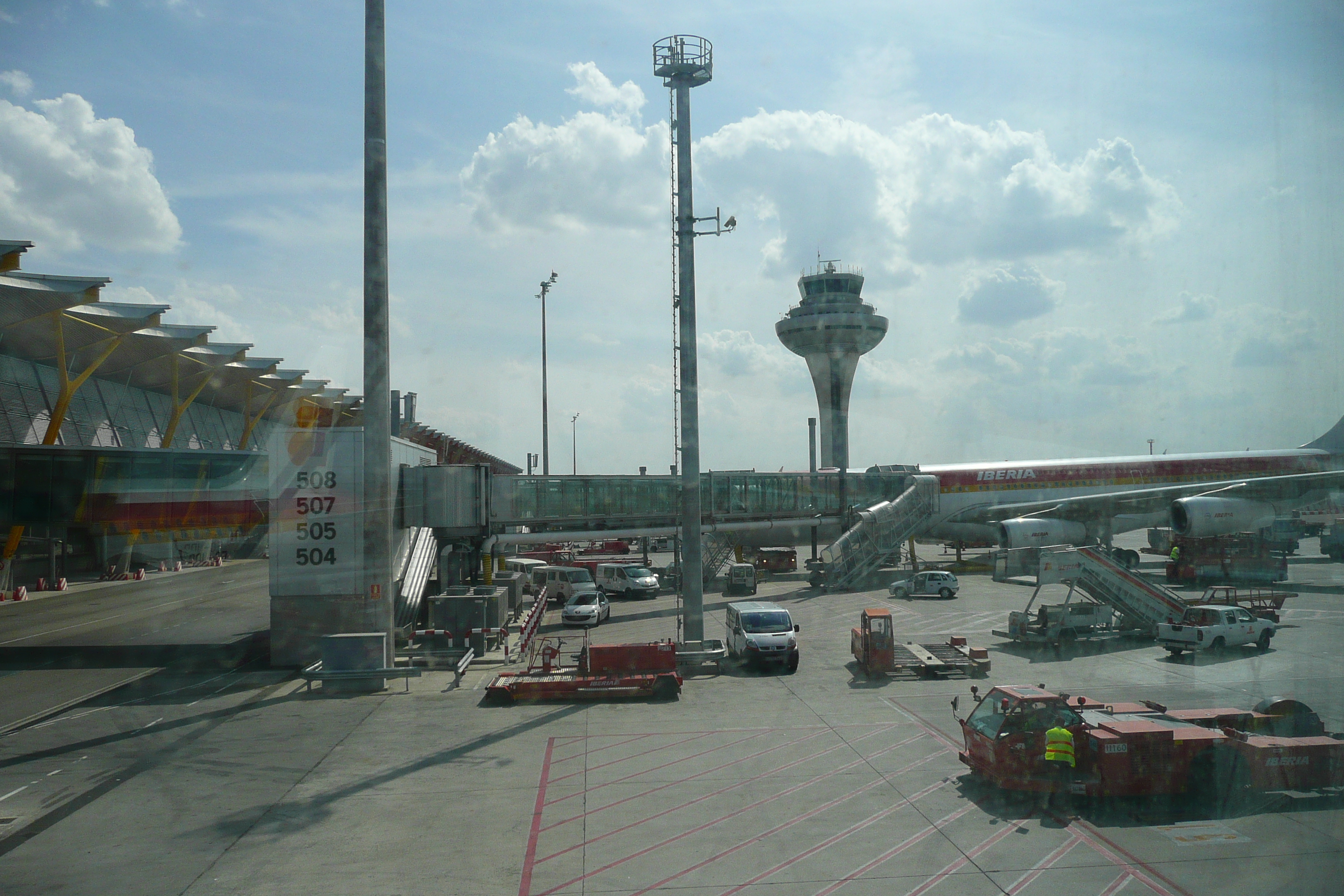 Photo Espagne Madrid Aéroport Madrid Barajas 2007-09 41