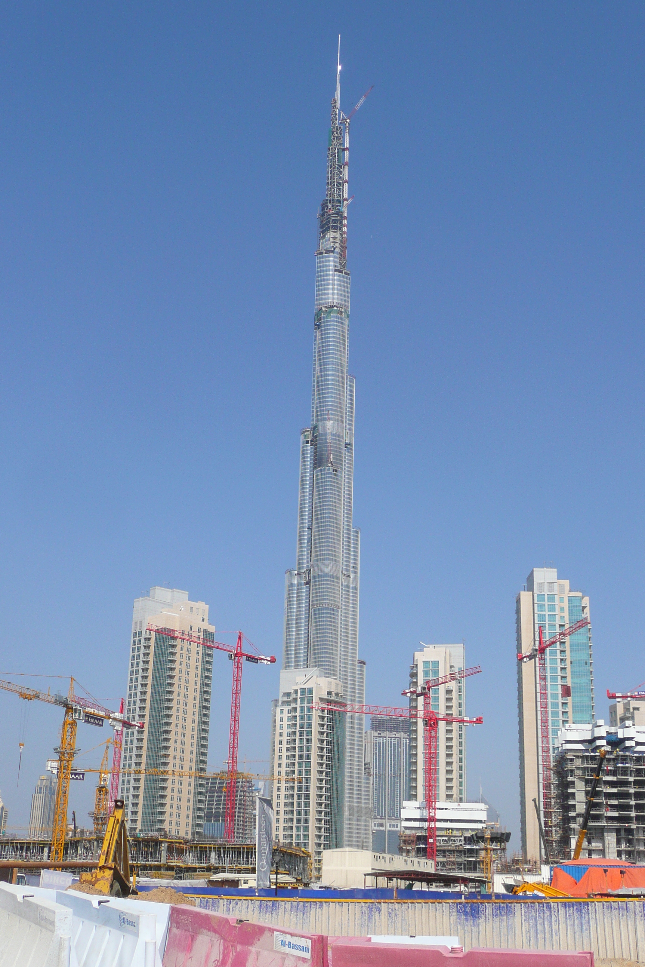 Photo Émirats arabes unis Dubai Burj Dubai 2009-01 28