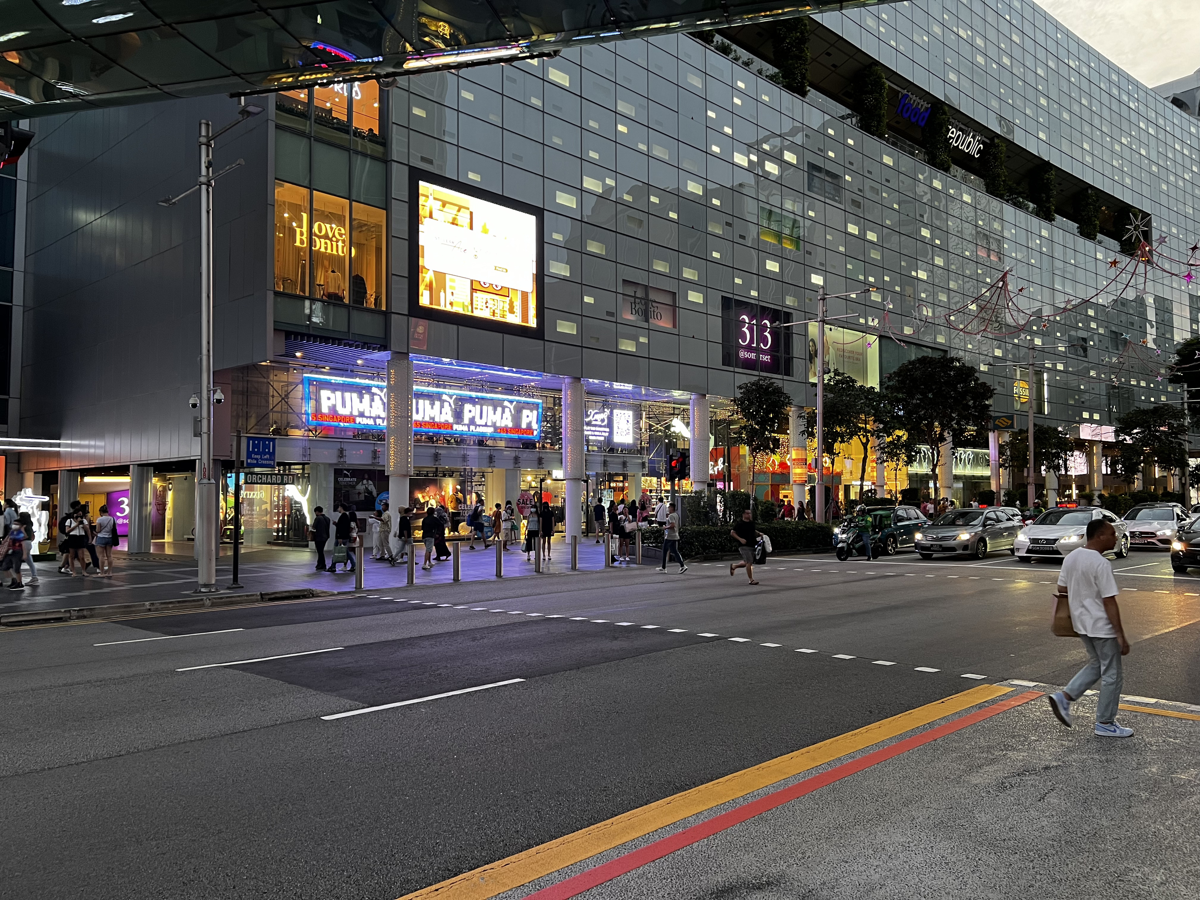 Photo Singapour Rue Orchard 2023-01 28