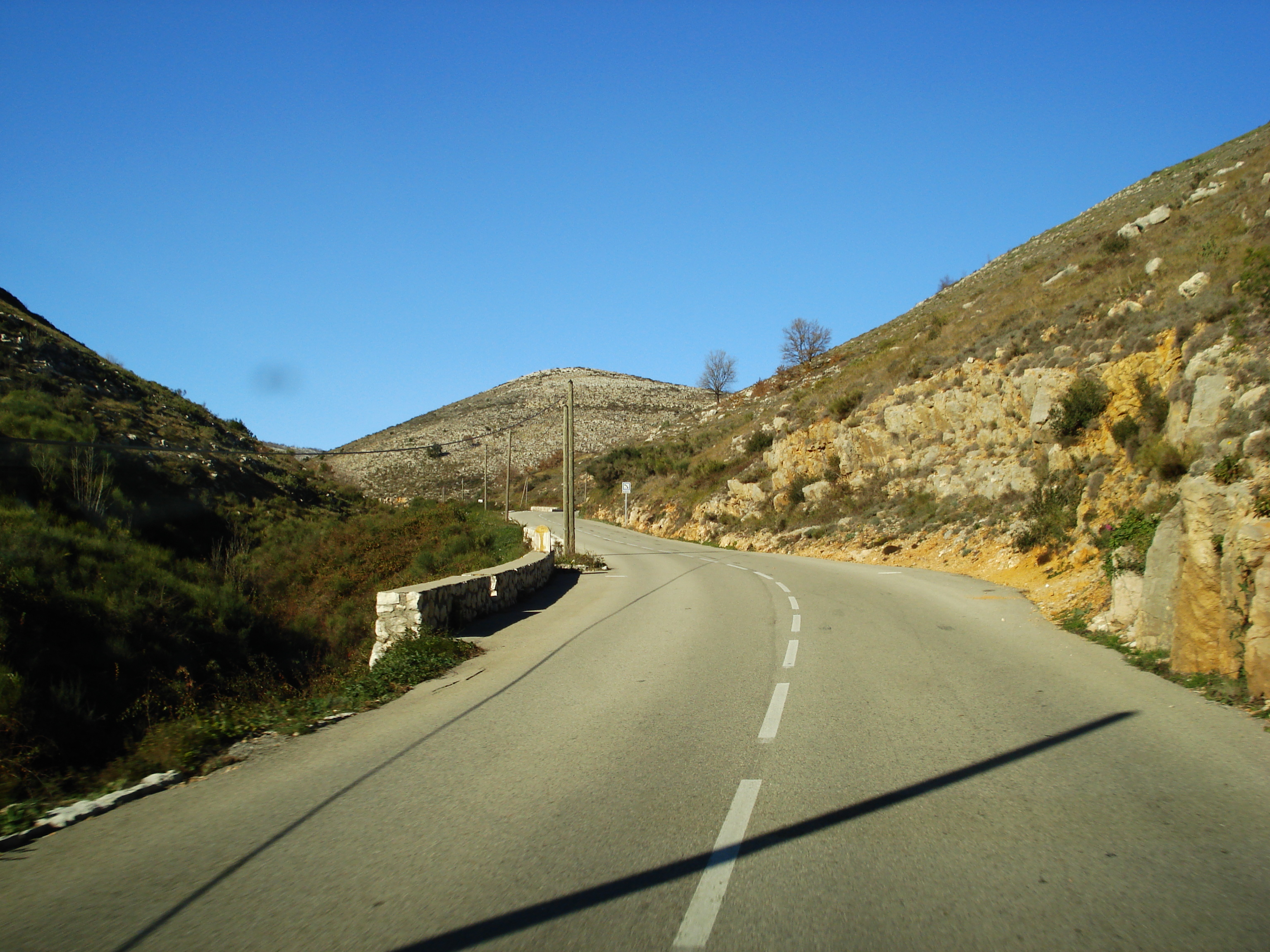 Photo France Côte d'Azur route du Col de Vence 2007-01 1