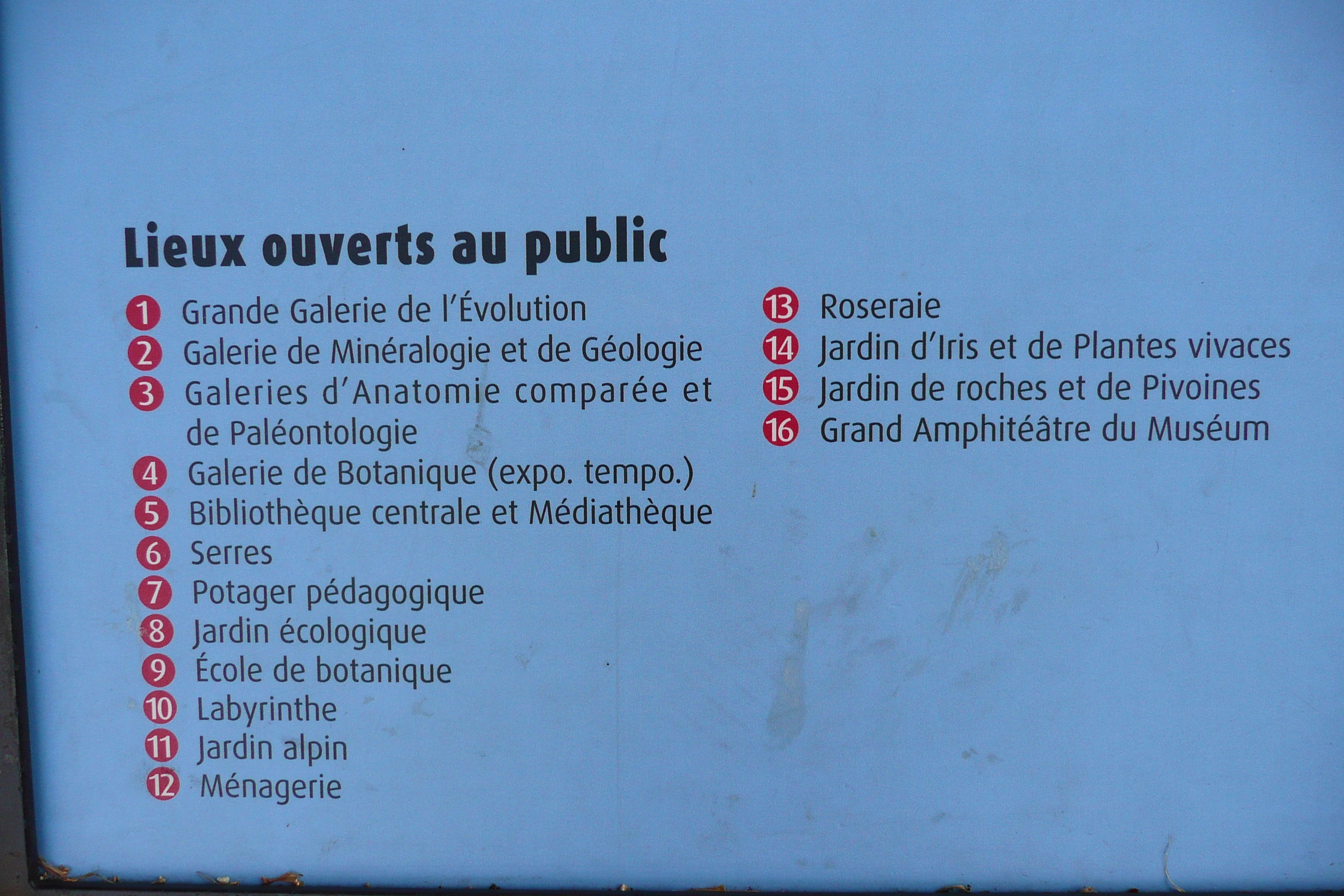 Photo France Paris Jardin des Plantes 2007-08 179