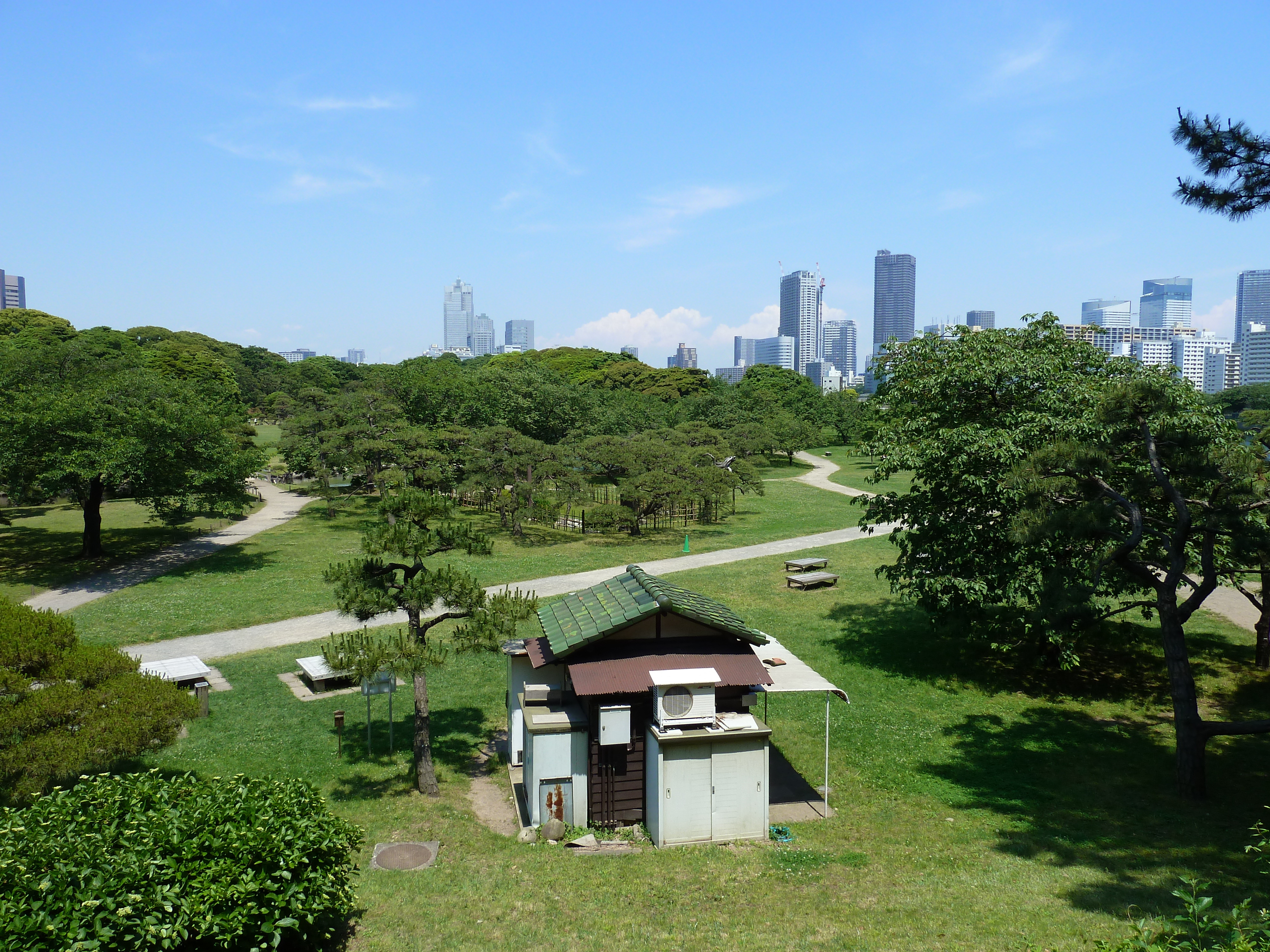 Photo Japon Tokyo Jardins Hama rikyu 2010-06 24