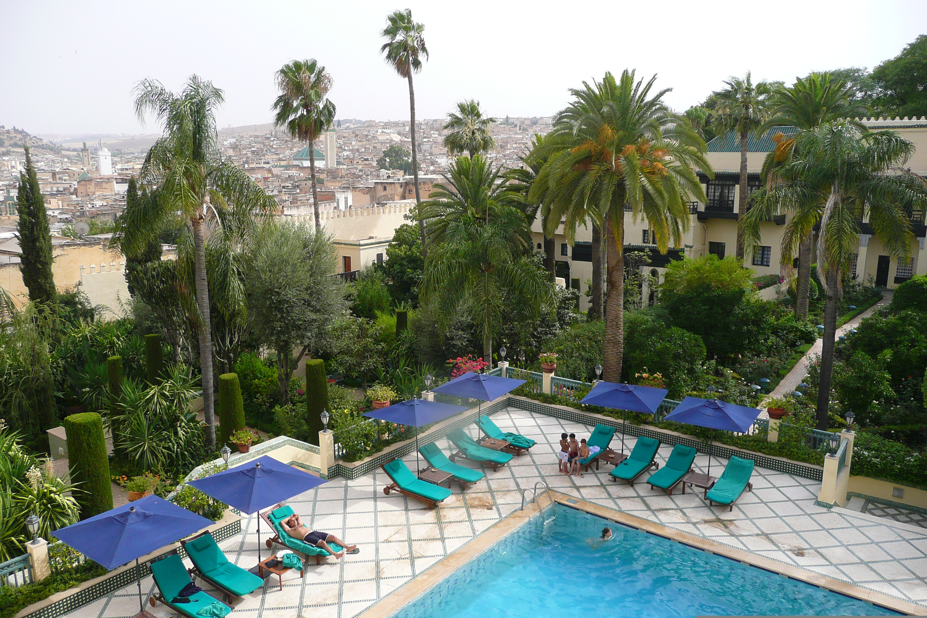 Photo Maroc Fez Hotel Palais Jamai 2008-07 101