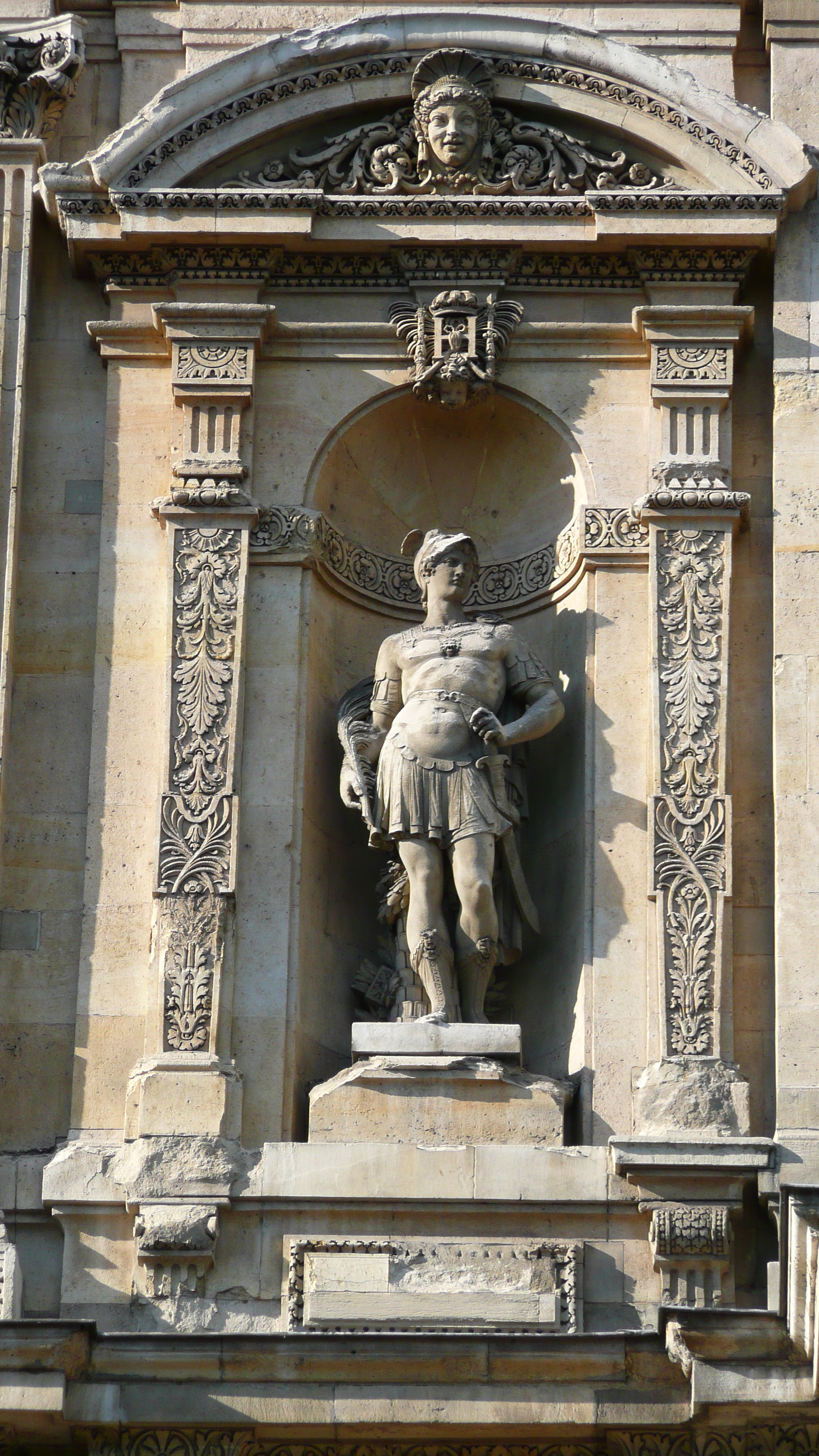 Photo France Paris Le Louvre Facade sur Seine du Louvre 2007-07 57