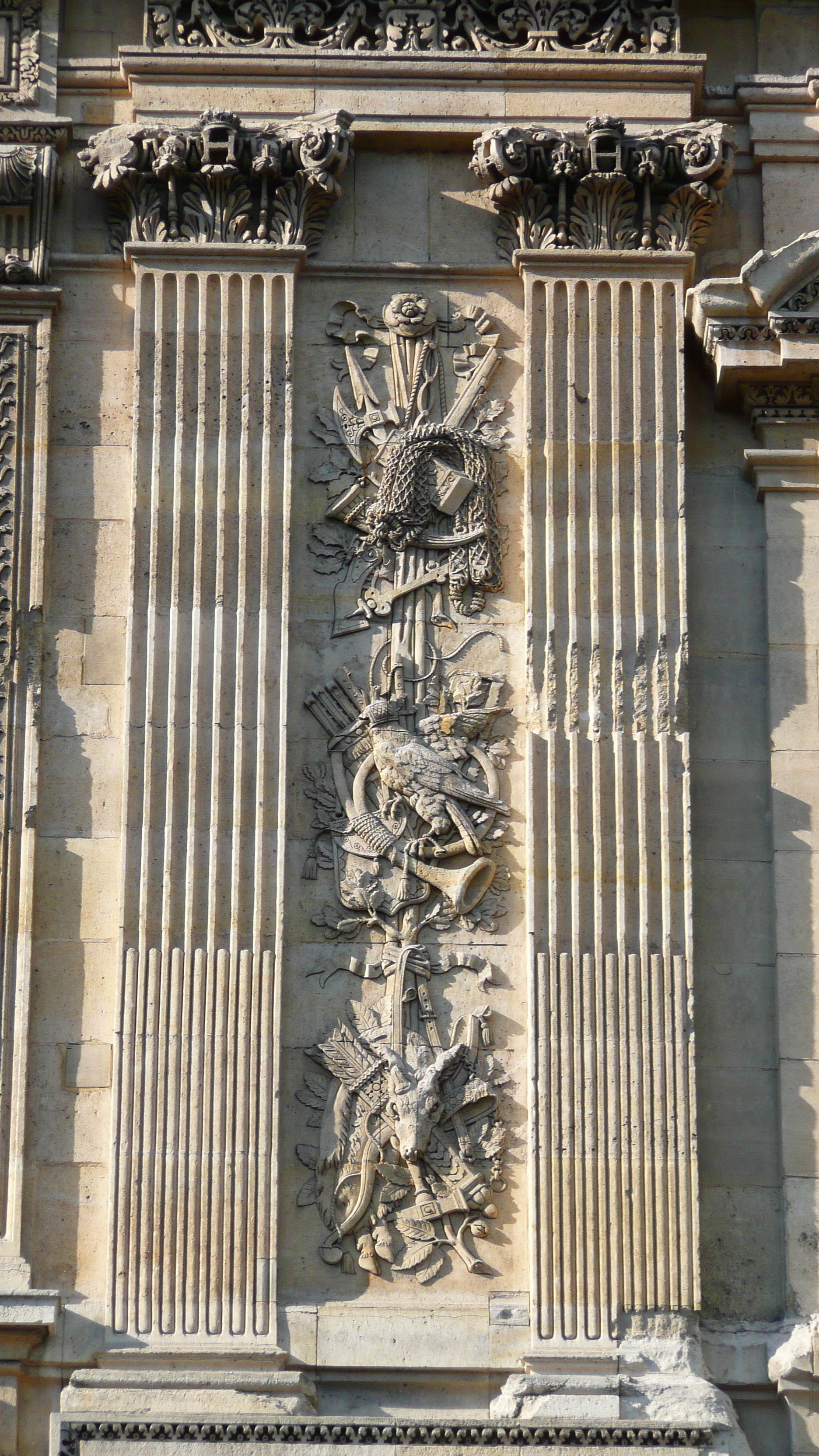 Photo France Paris Le Louvre Facade sur Seine du Louvre 2007-07 45