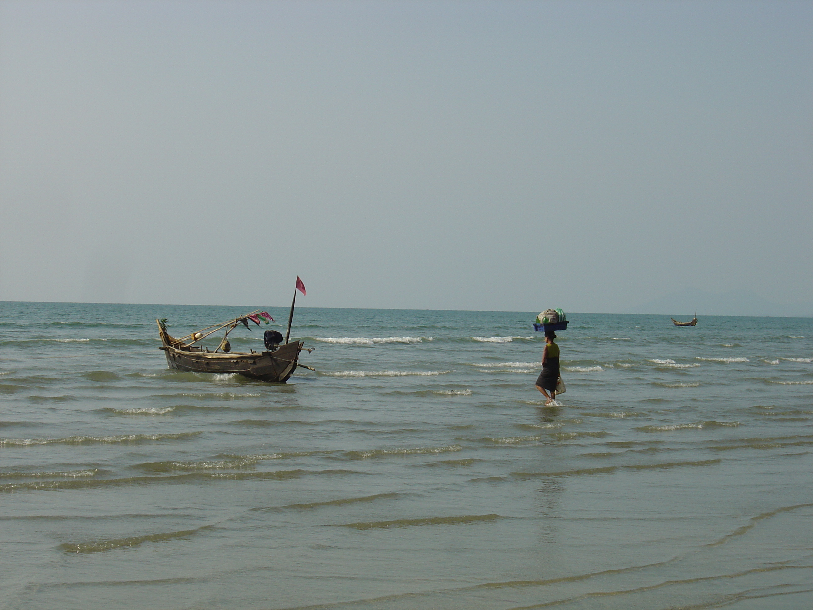 Photo Birmanie (Myanmar) Plage de Maungmagan 2005-01 13