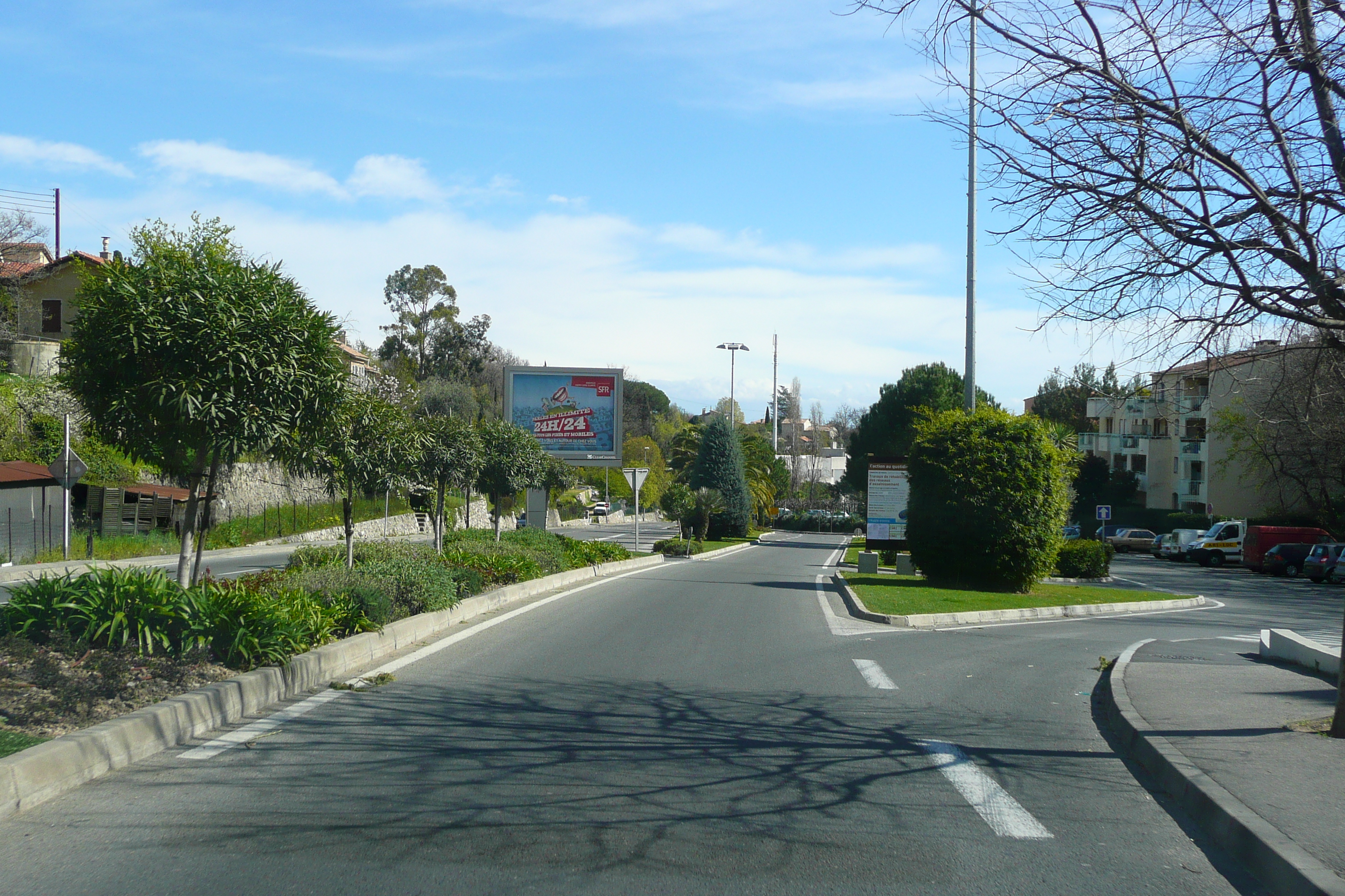 Photo France Côte d'Azur route de Vence à Cagnes 2008-03 36