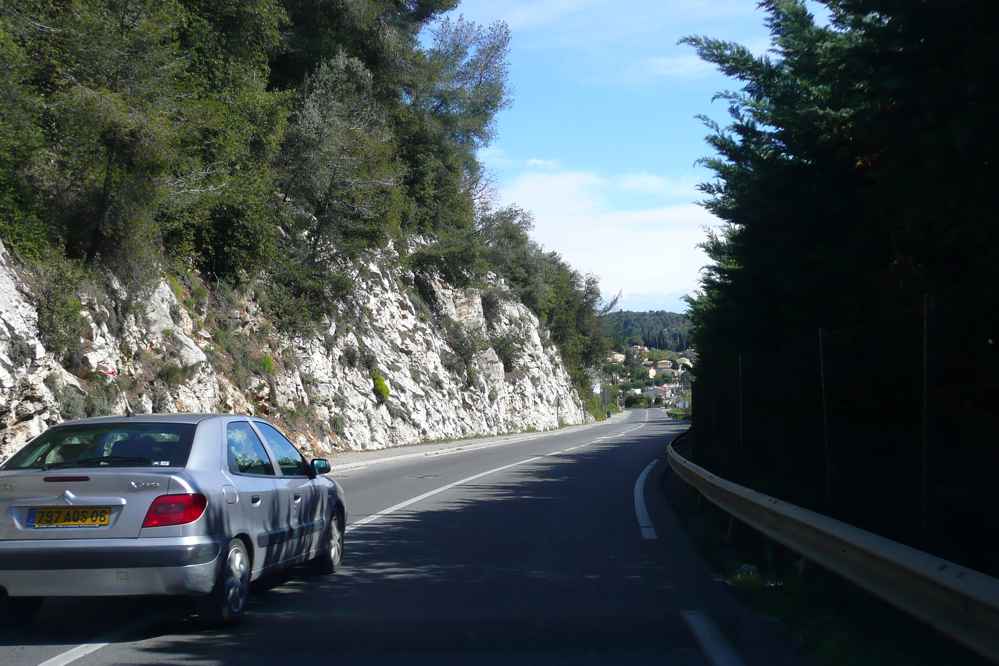 Photo France Côte d'Azur route de Vence à Cagnes 2008-03 40