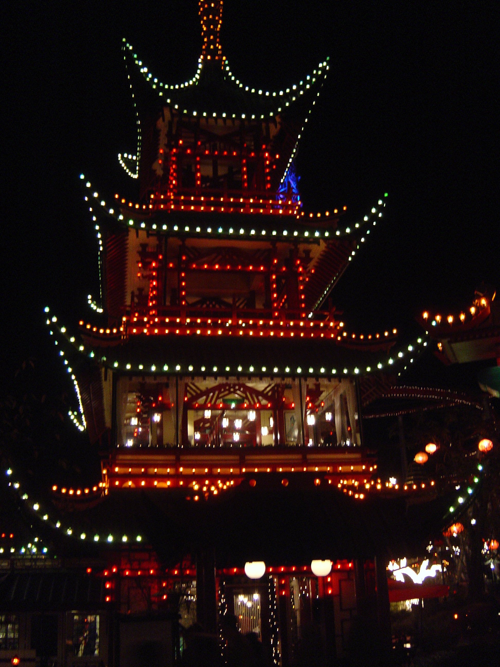 Photo Danemark Copenhague Parc Tivoli 2004-11 19