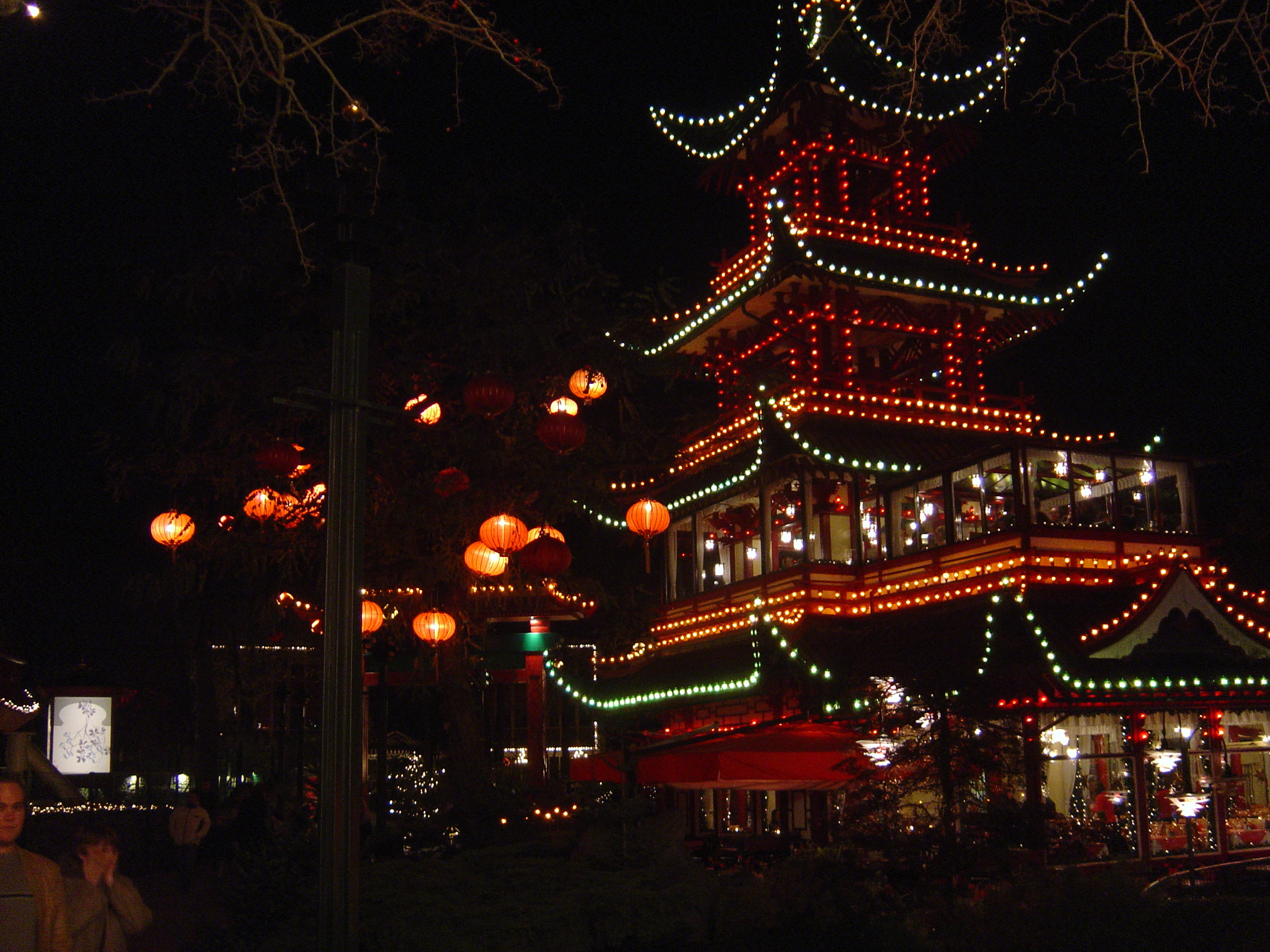 Photo Danemark Copenhague Parc Tivoli 2004-11 27
