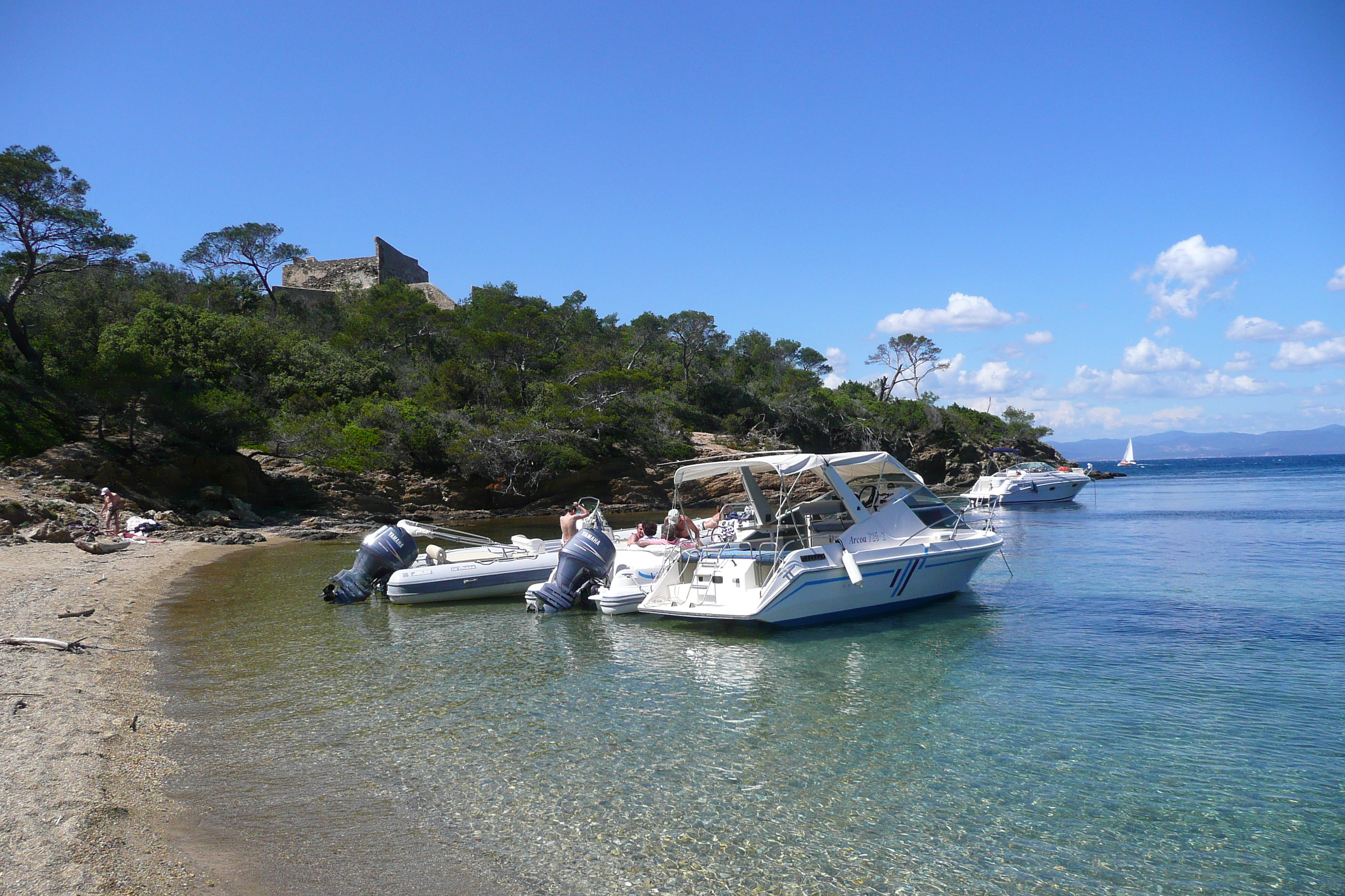 Photo France Ile de Porquerolles Plage d'Alycastre 2008-05 4