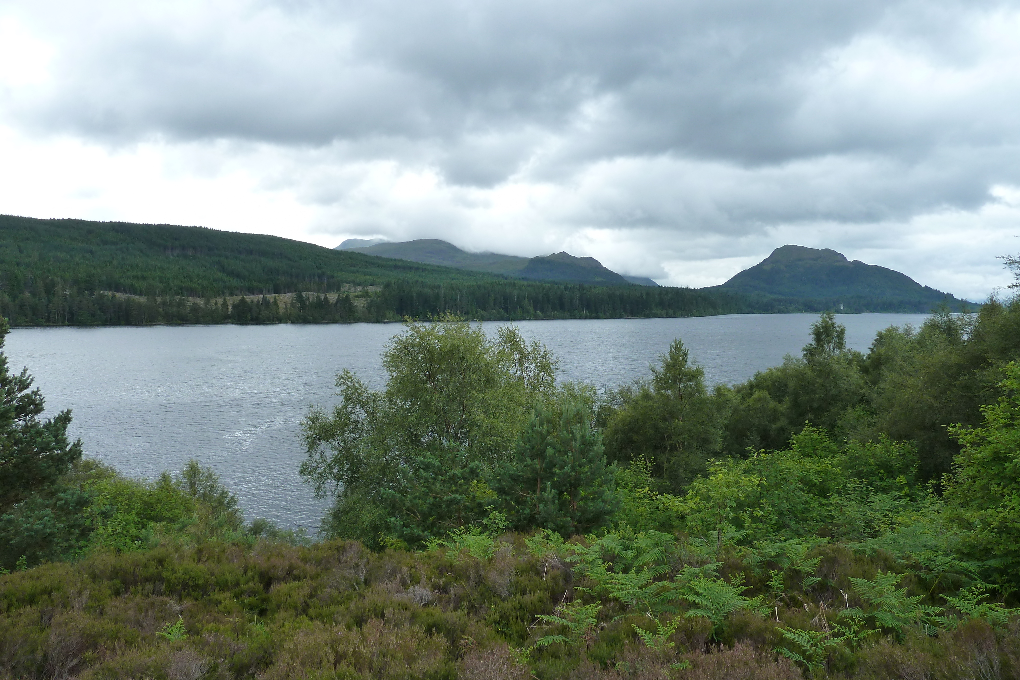 Photo Royaume-Uni Écosse Route de Aviemore à Loch Laggan 2011-07 18