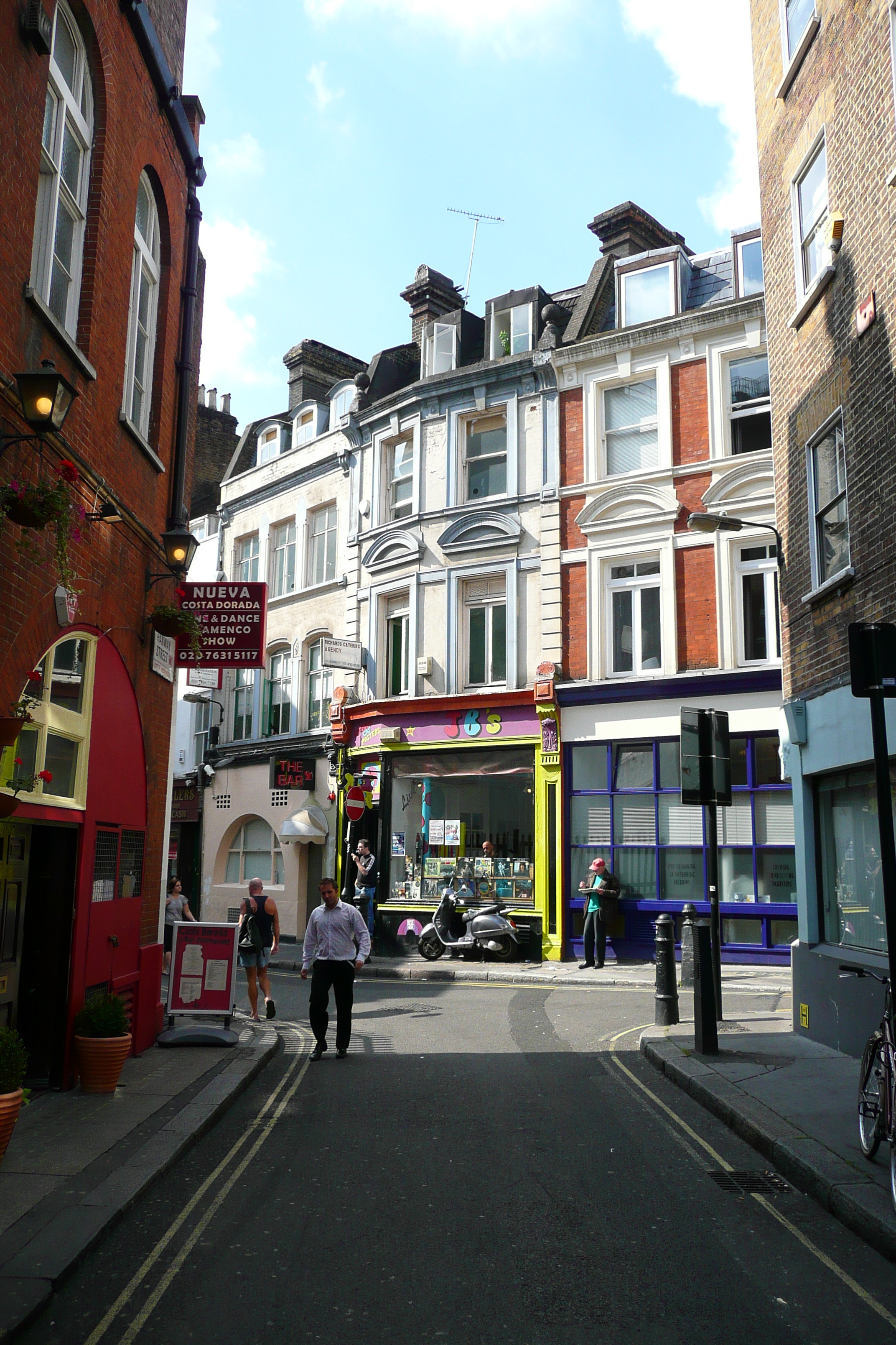 Photo Royaume-Uni Londres Rue Hanway 2007-09 17