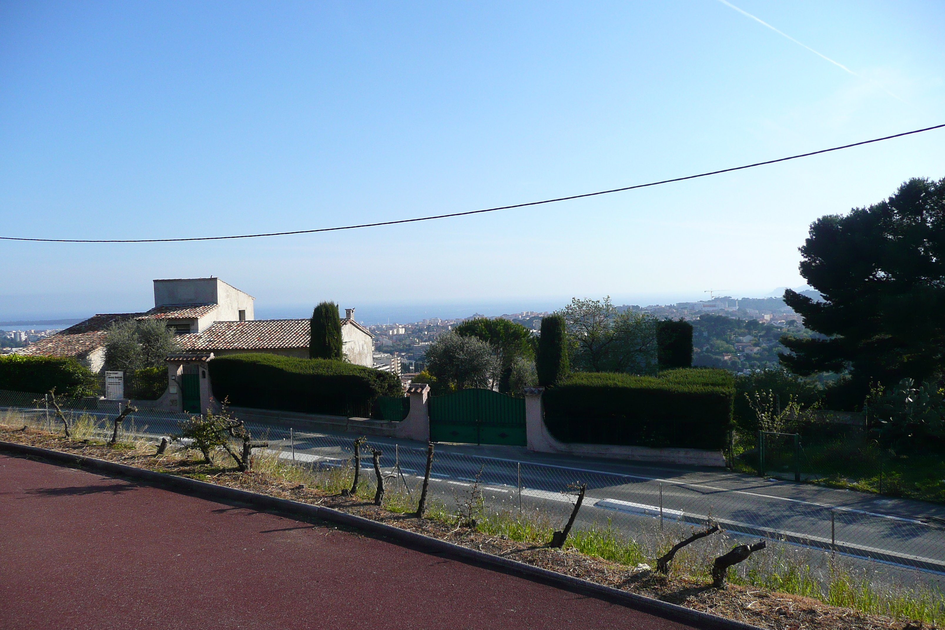 Photo France Côte d'Azur route de Cannes à Cagnes 2008-03 21