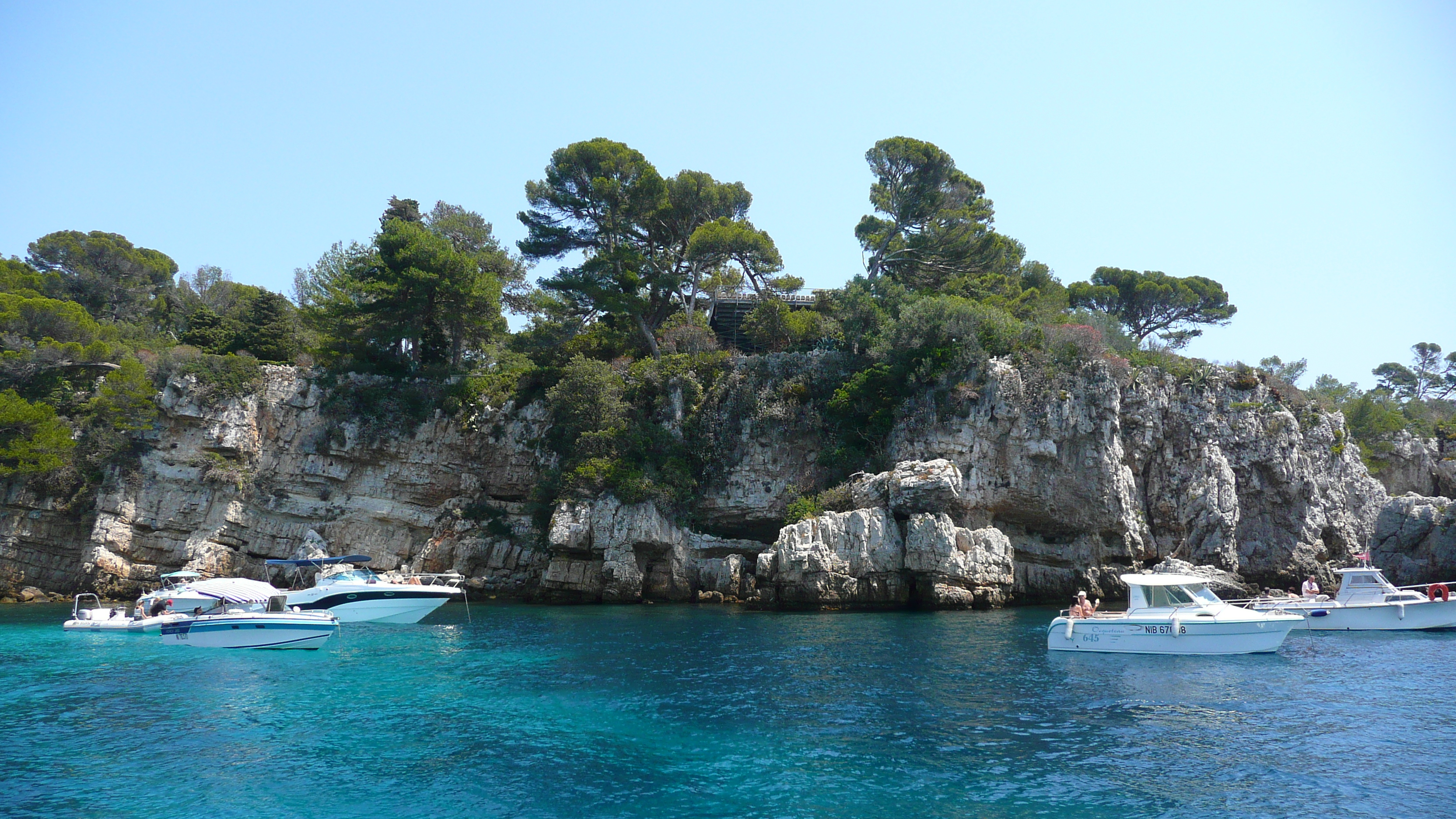 Photo France Cap d'Antibes Anse de l'Argent Faux 2007-07 15